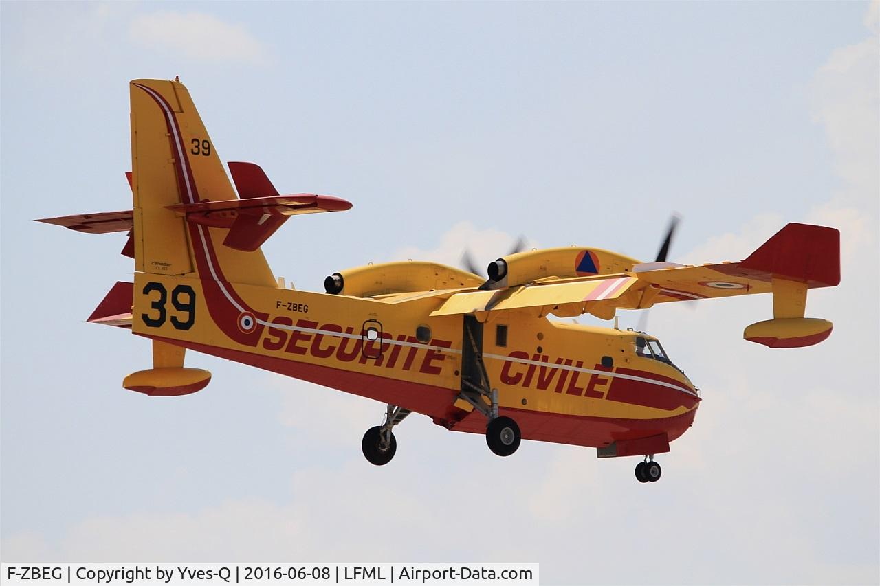 F-ZBEG, Canadair CL-215-6B11 CL-415 C/N 2015, Canadair CL-415, On final Rwy 31R, Marseille-Provence Airport (LFML-MRS)