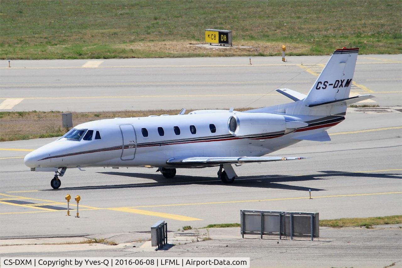 CS-DXM, 2007 Cessna 560 Citation XLS C/N 560-5683, Cessna 560 Holding point rwy 31R, Marseille-Provence Airport (LFML-MRS)