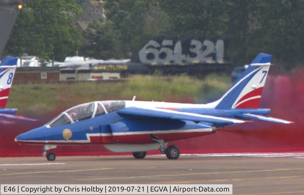 E46, Dassault-Dornier Alpha Jet E C/N E46, New livery for the RIAT 2019 display at RAF Fairford