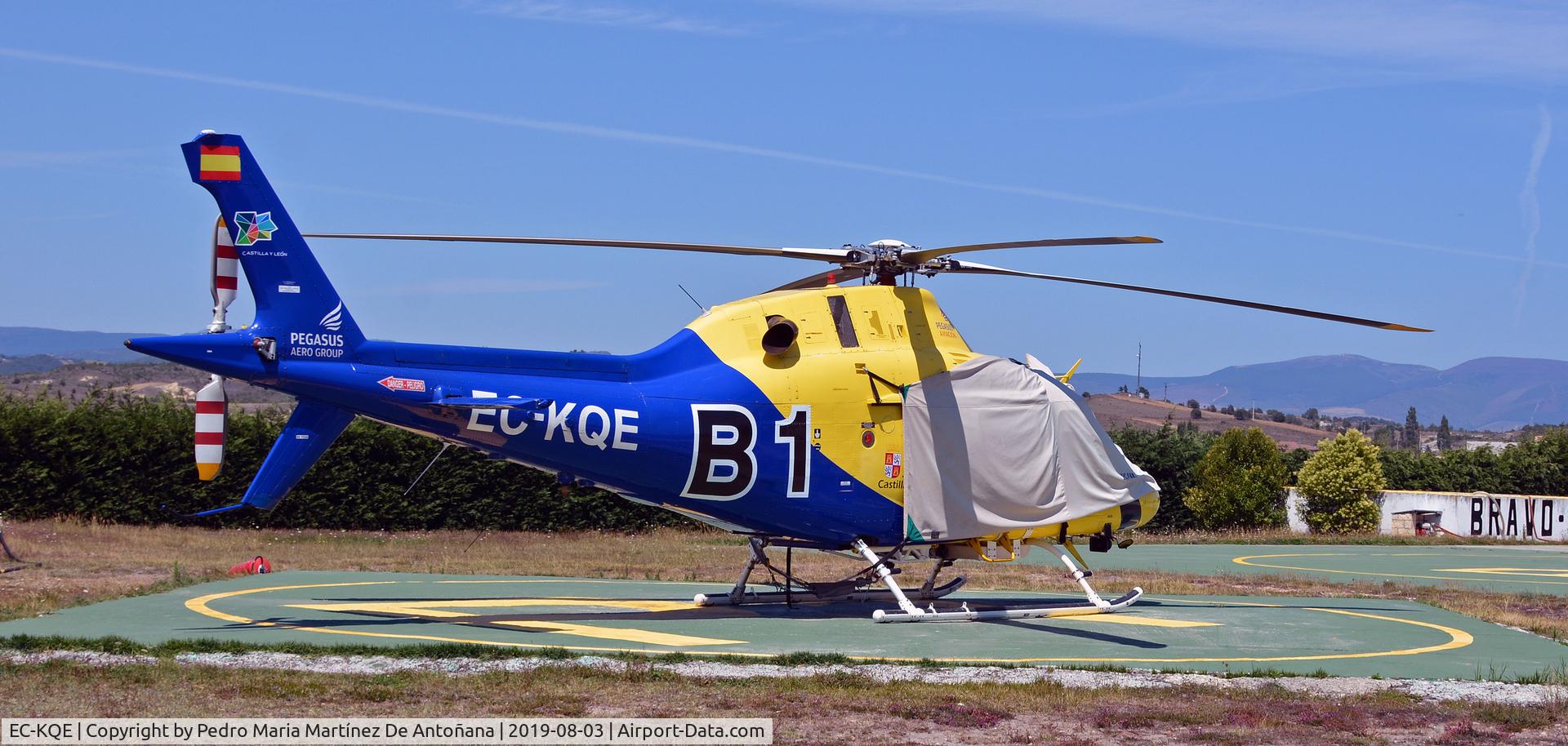 EC-KQE, 2004 Agusta A-119 Koala C/N 14042, Medina de Pomar - Burgos - españa