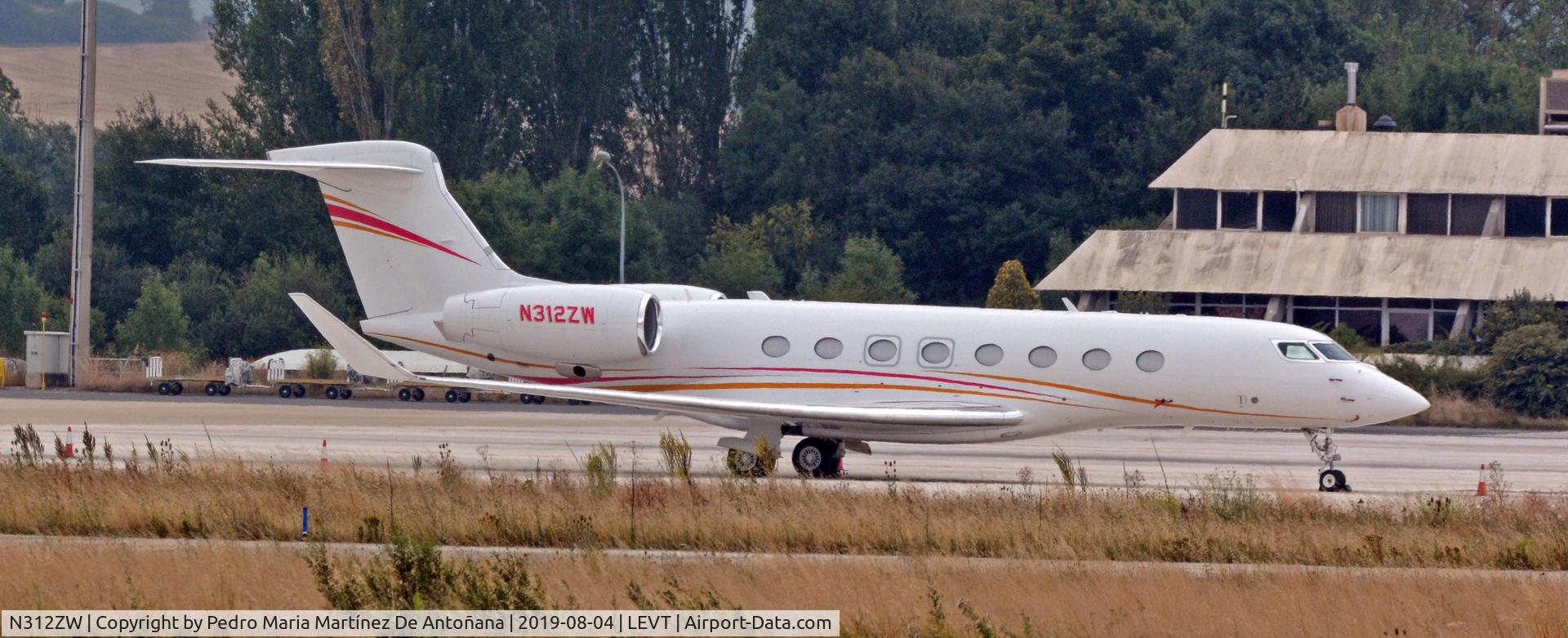 N312ZW, 2017 Gulfstream G-VI (G650ER) C/N 6256, Aeropuerto de Foronda - Vitoria-Gasteiz - Euskadi - España
