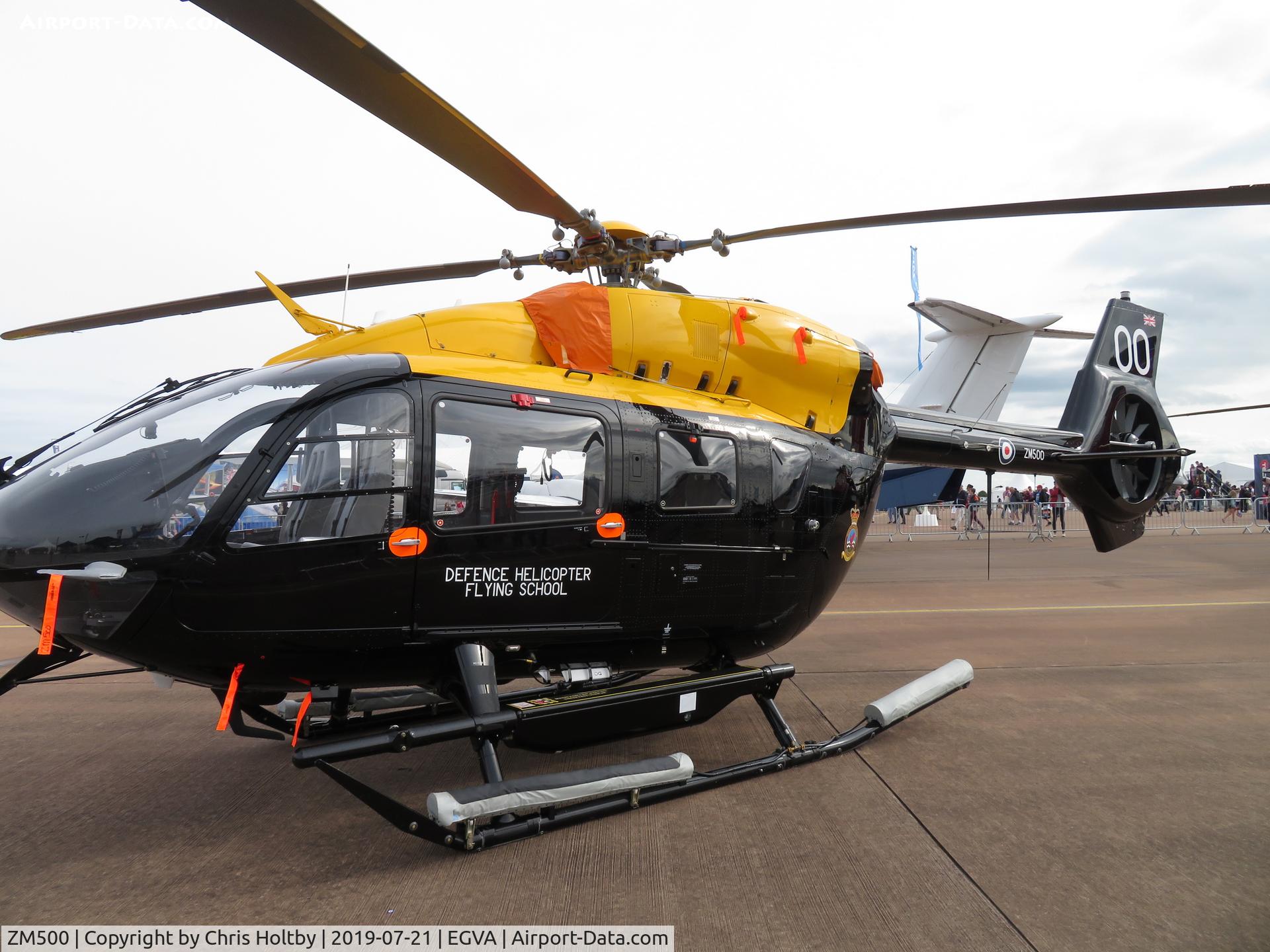 ZM500, 2017 Airbus Helicopters H-145 Jupiter HT1 (BK-117D-2m) C/N 20111, Parked at RIAT 2019 RAF Fairford
