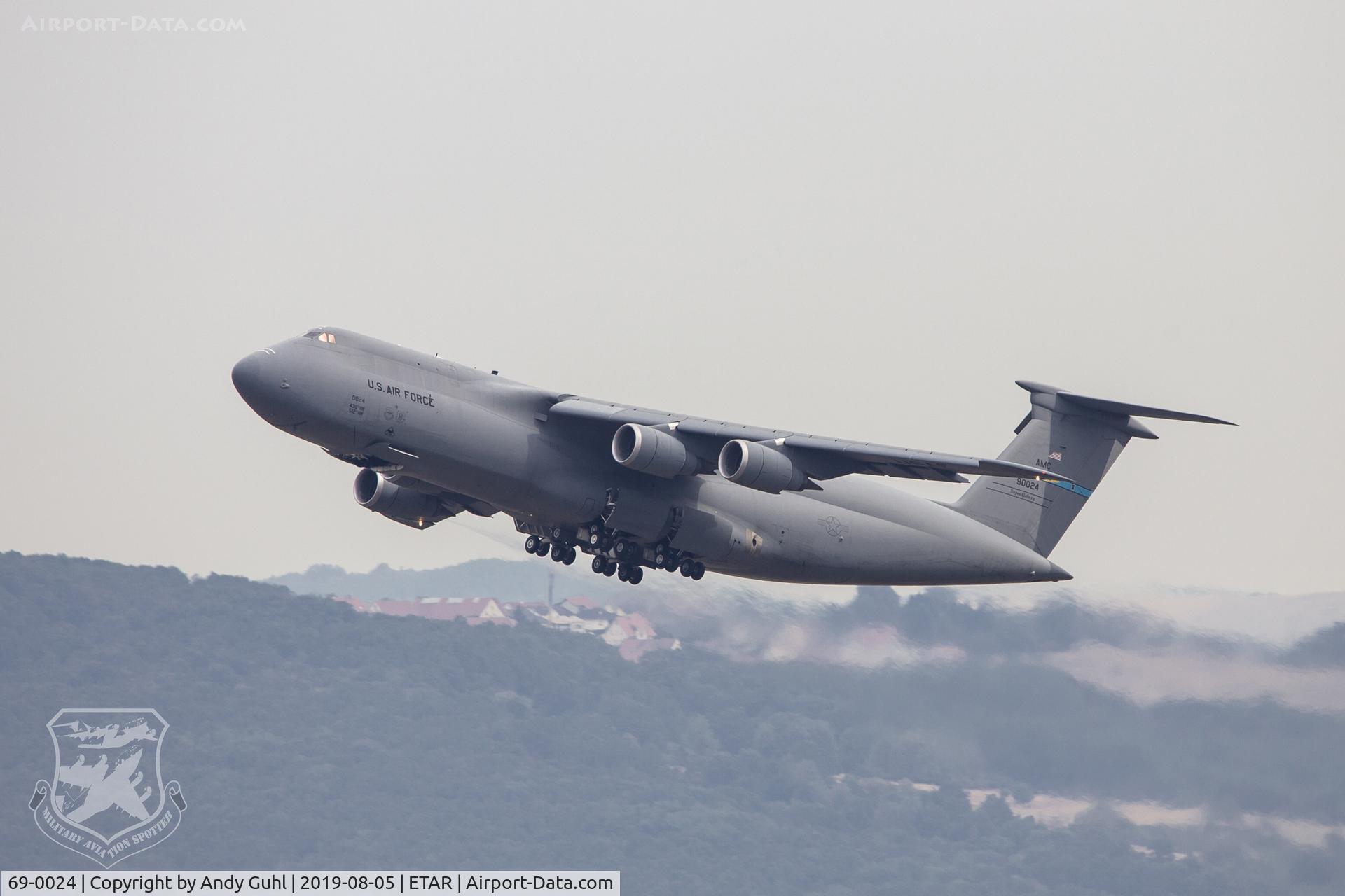 69-0024, 1969 Lockheed C-5M Super Galaxy C/N 500-0055, Lockheed C-5M Galaxy