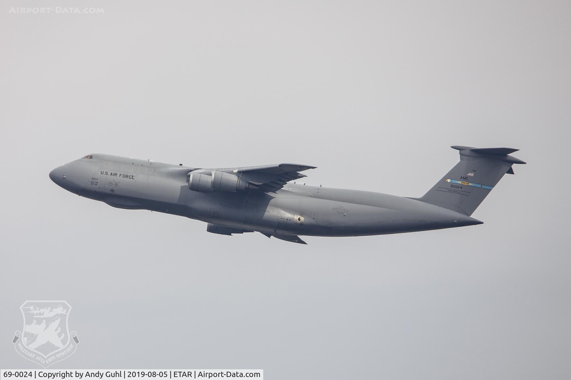 69-0024, 1969 Lockheed C-5M Super Galaxy C/N 500-0055, C-5 Galaxy