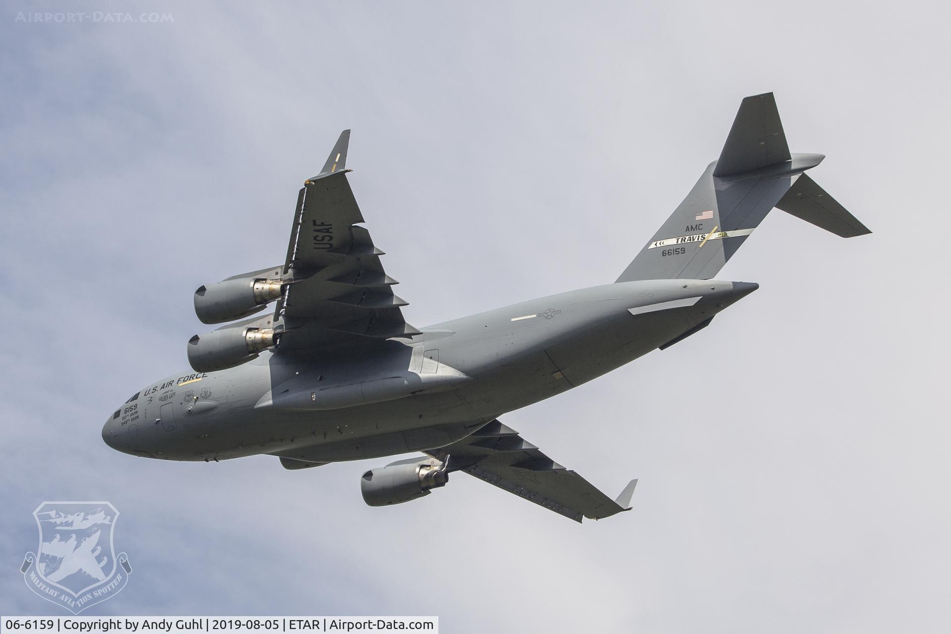 06-6159, 2006 Boeing C-17A Globemaster III C/N F-240/P-212, Boeing C-17A Globemaster III