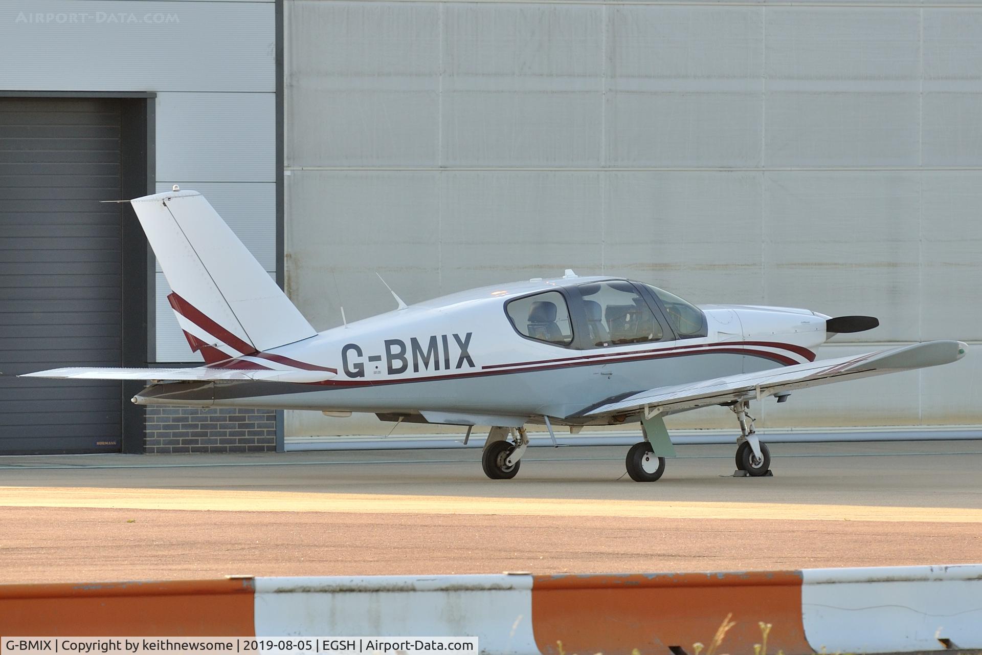 G-BMIX, 1986 Socata TB-20 Trinidad C/N 579, Late evening arrival.