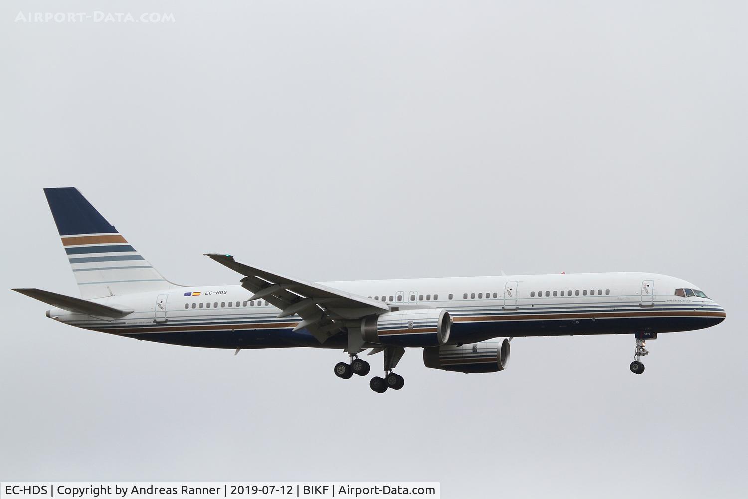 EC-HDS, 1999 Boeing 757-256 C/N 26252, Privilege Style Boeing 757 flying for Icelandair