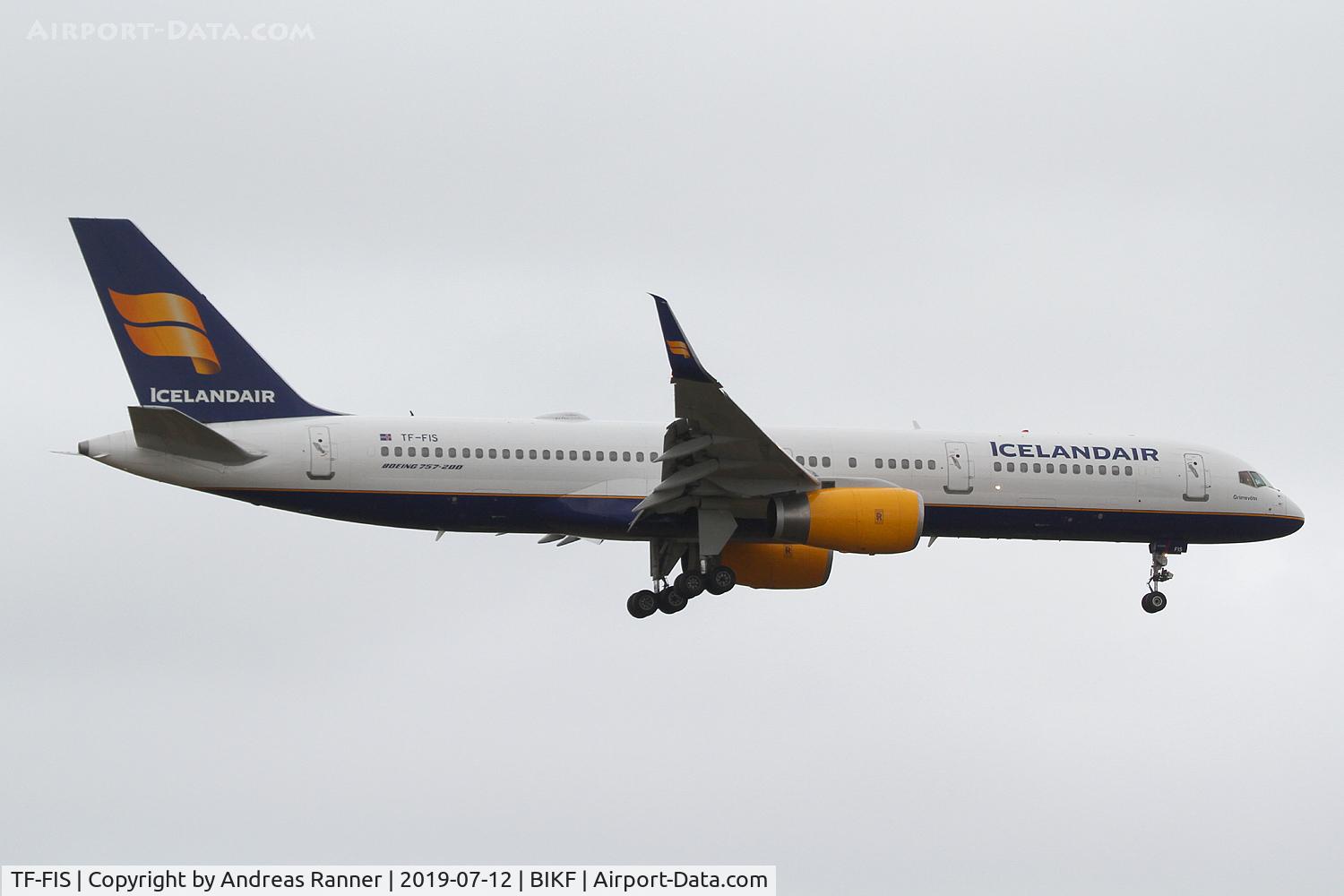 TF-FIS, 1994 Boeing 757-256 C/N 26245, Icelandair Boeing 757