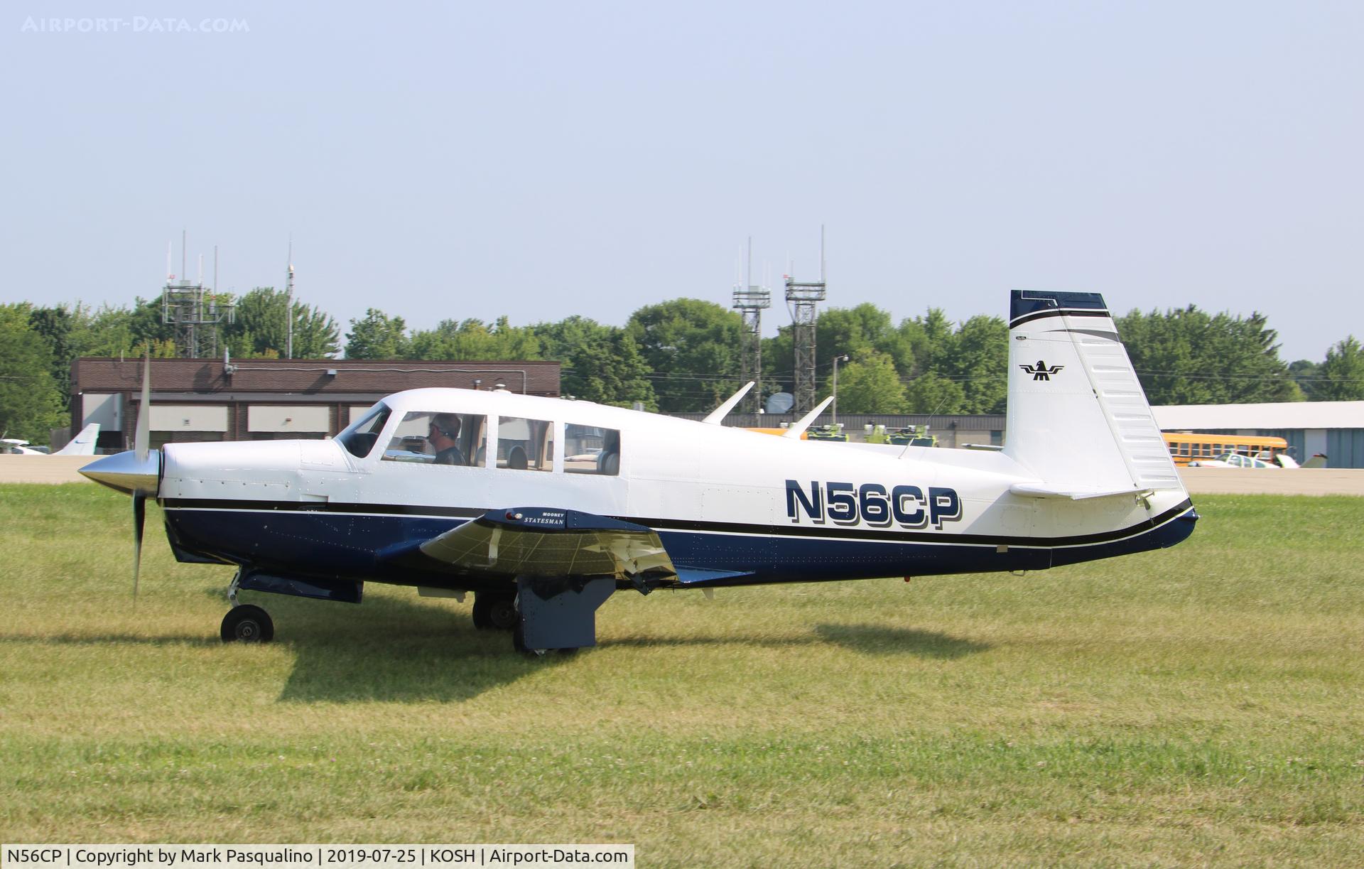 N56CP, 1969 Mooney M-20G Statesman C/N 700003, Mooney M20G