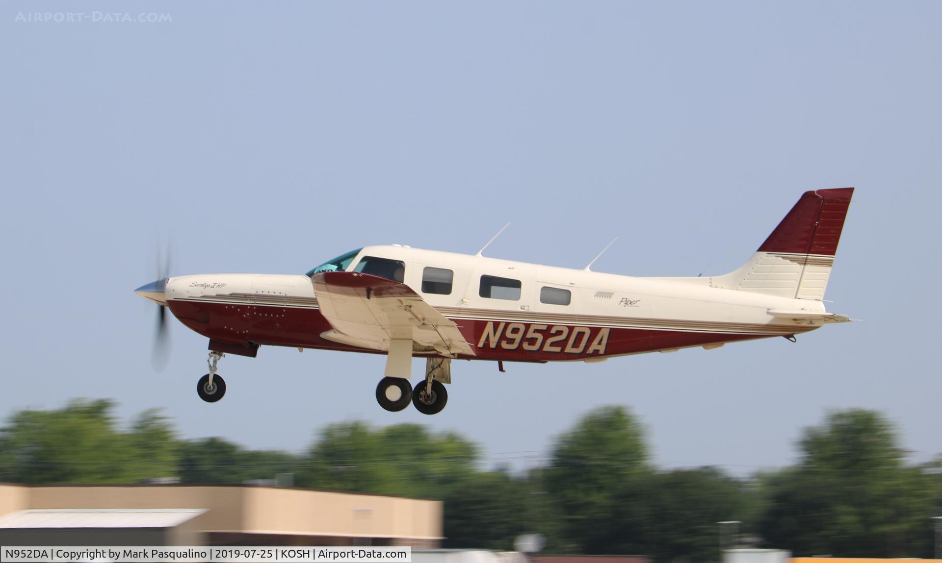N952DA, 1995 Piper PA-32R-301 C/N 3213103, Piper PA-32R-301