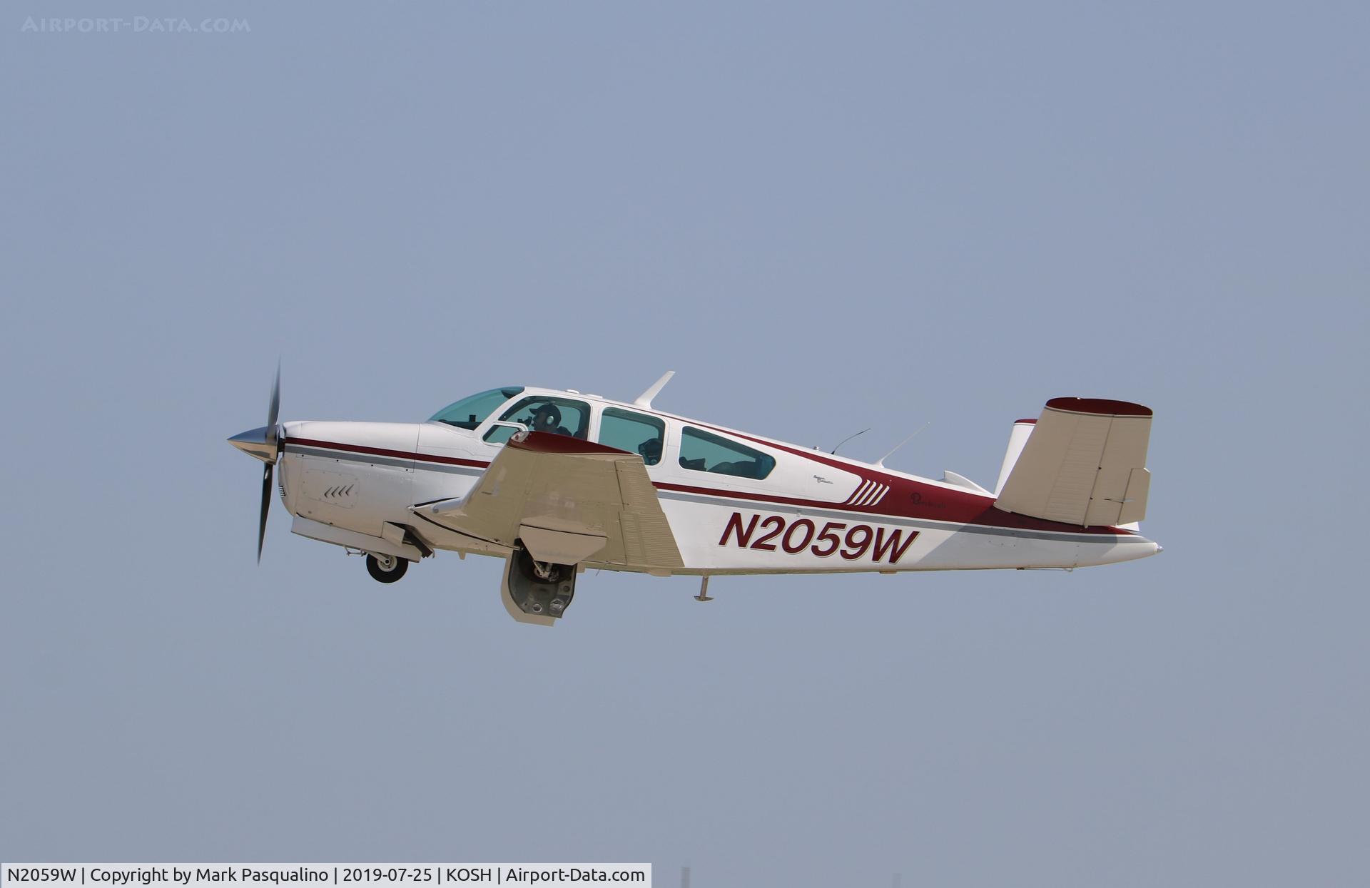 N2059W, 1965 Beech V35 Bonanza C/N D-7993, Beech V35