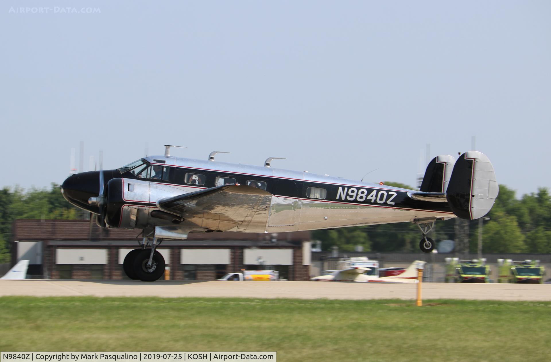 N9840Z, 1952 Beech C-45H Expeditor C/N AF-886, Beech C-45H