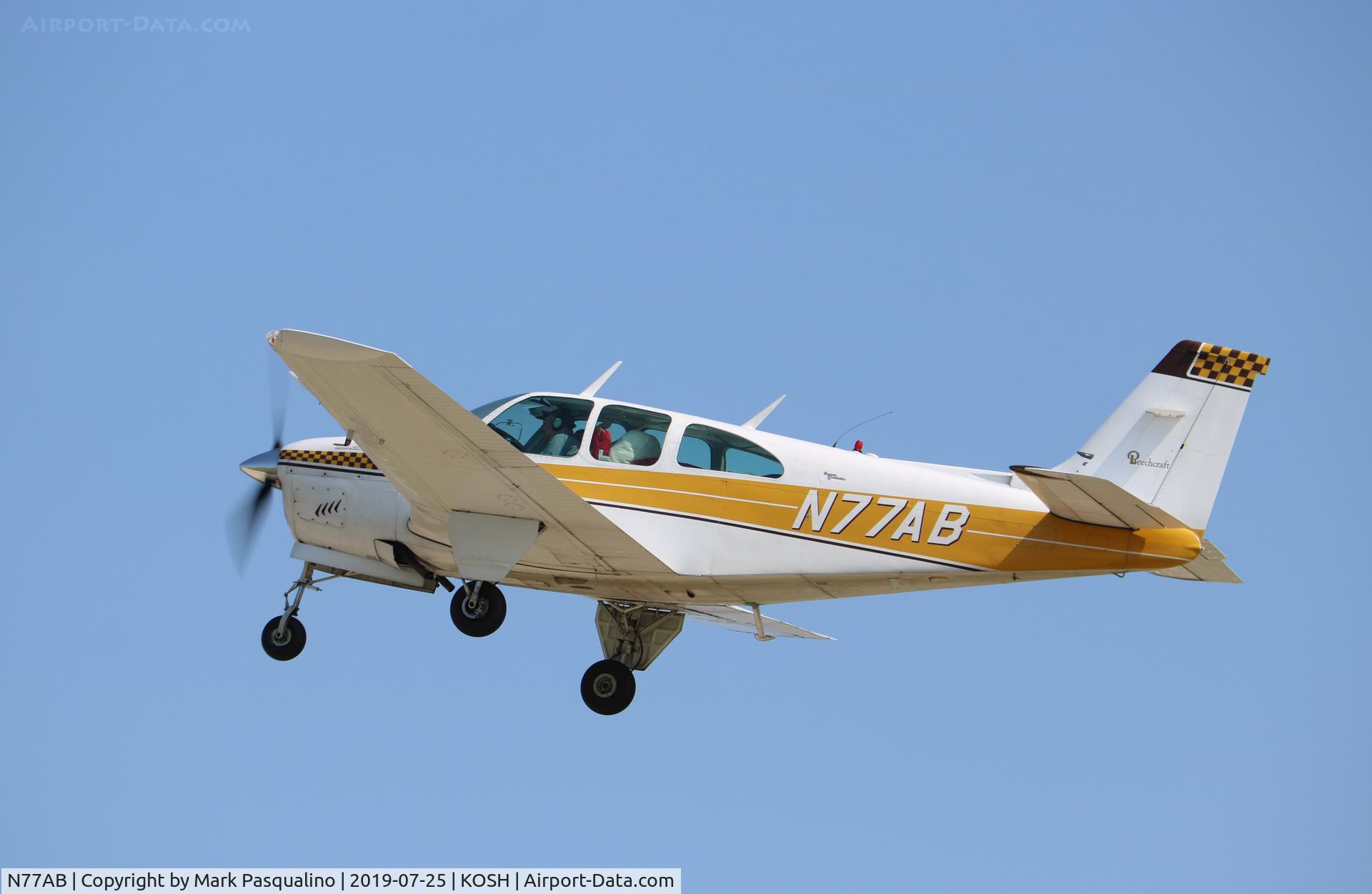N77AB, 1968 Beech E33C Bonanza C/N CJ-12, Beech E33C