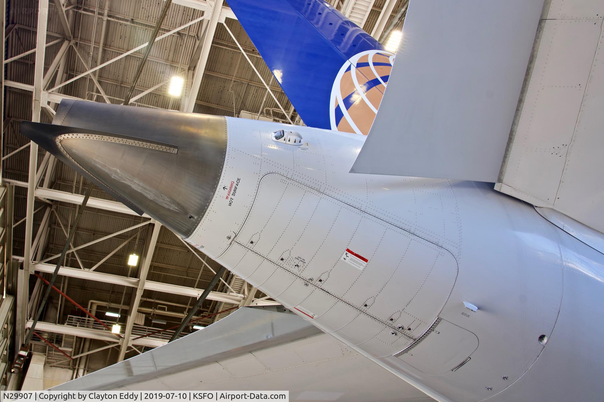 N29907, 2013 Boeing 787-8 Dreamliner C/N 34830, SFO 2019.
