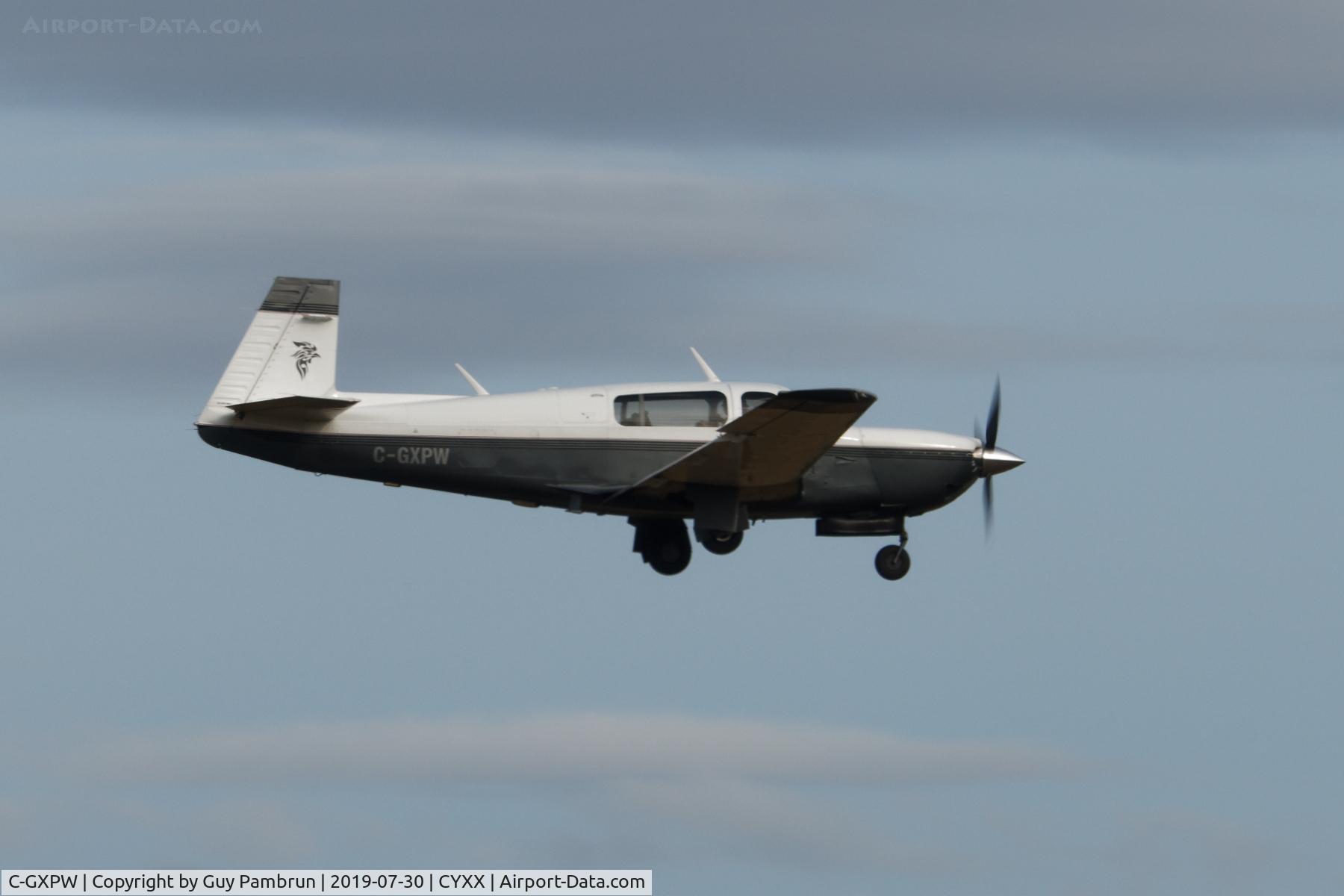 C-GXPW, 1992 Mooney M20M Bravo C/N 27-0130, Landing