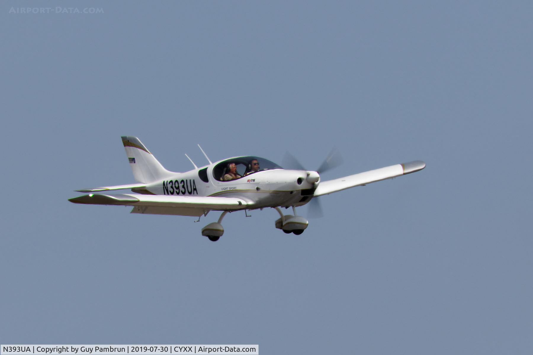 N393UA, Triton Sport C/N TS286, Landing