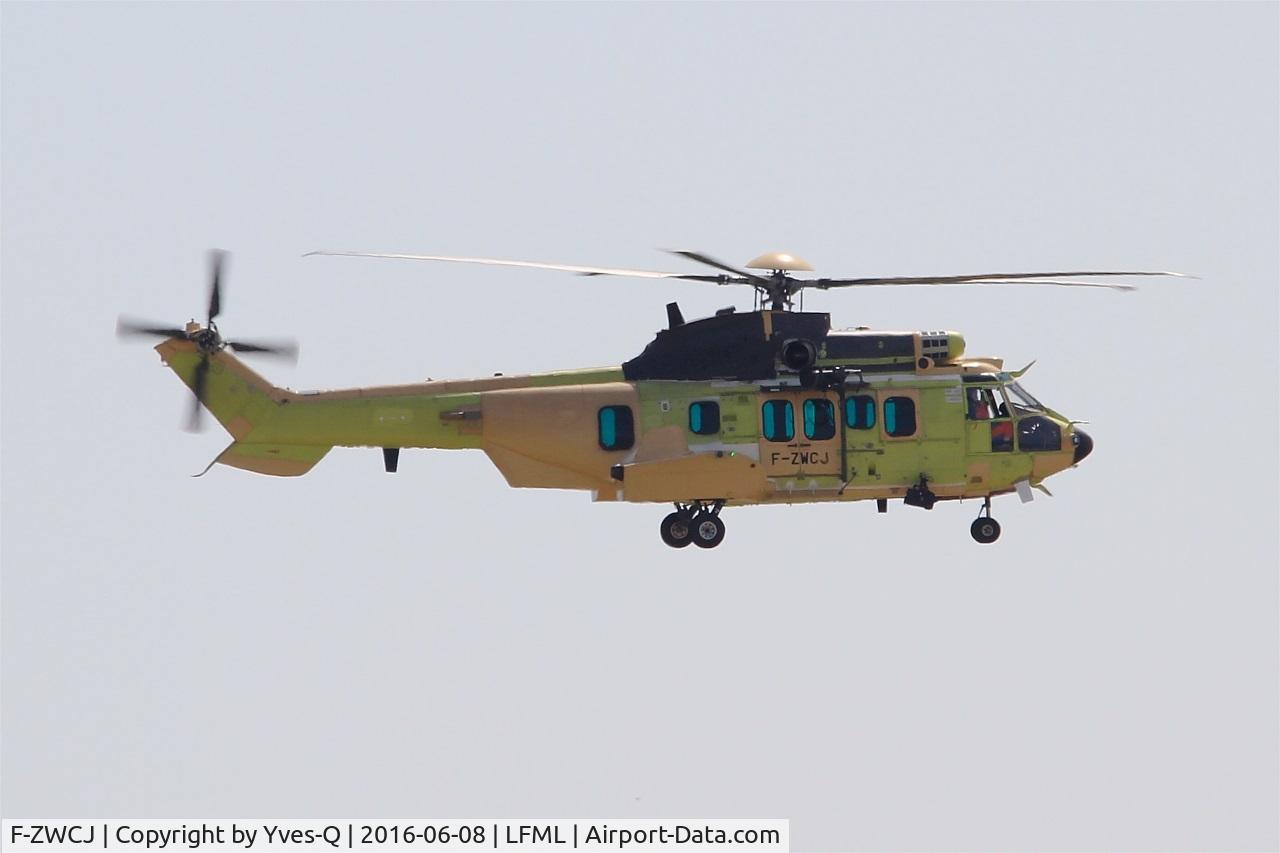 F-ZWCJ, Eurocopter EC-725 C/N 3007, Eurocopter EC-725, On final Rwy 31R, Marseille-Provence Airport (LFML-MRS)