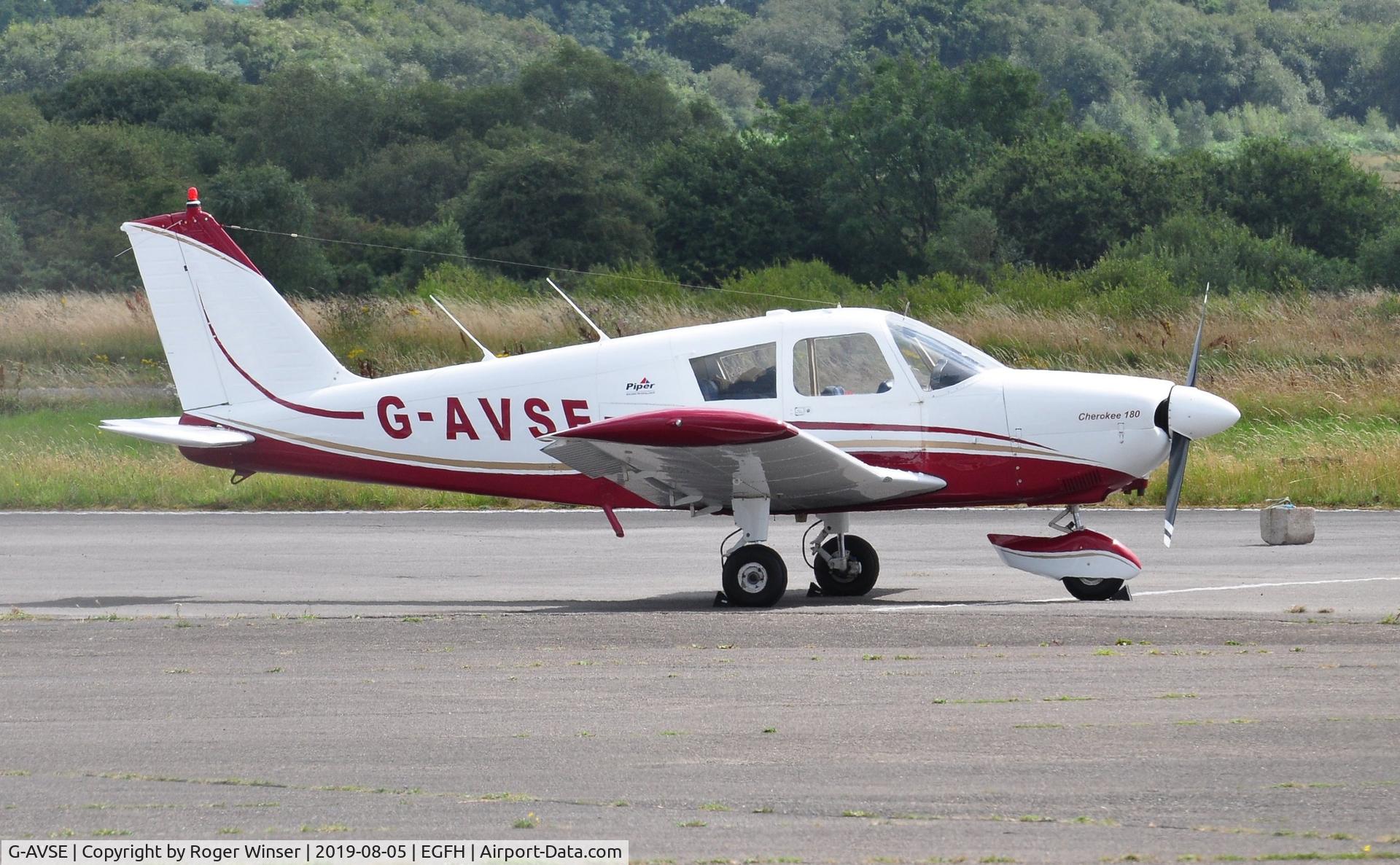 G-AVSE, 1967 Piper PA-28-180 Cherokee C/N 28-4196, Visiting Cherokee 180.