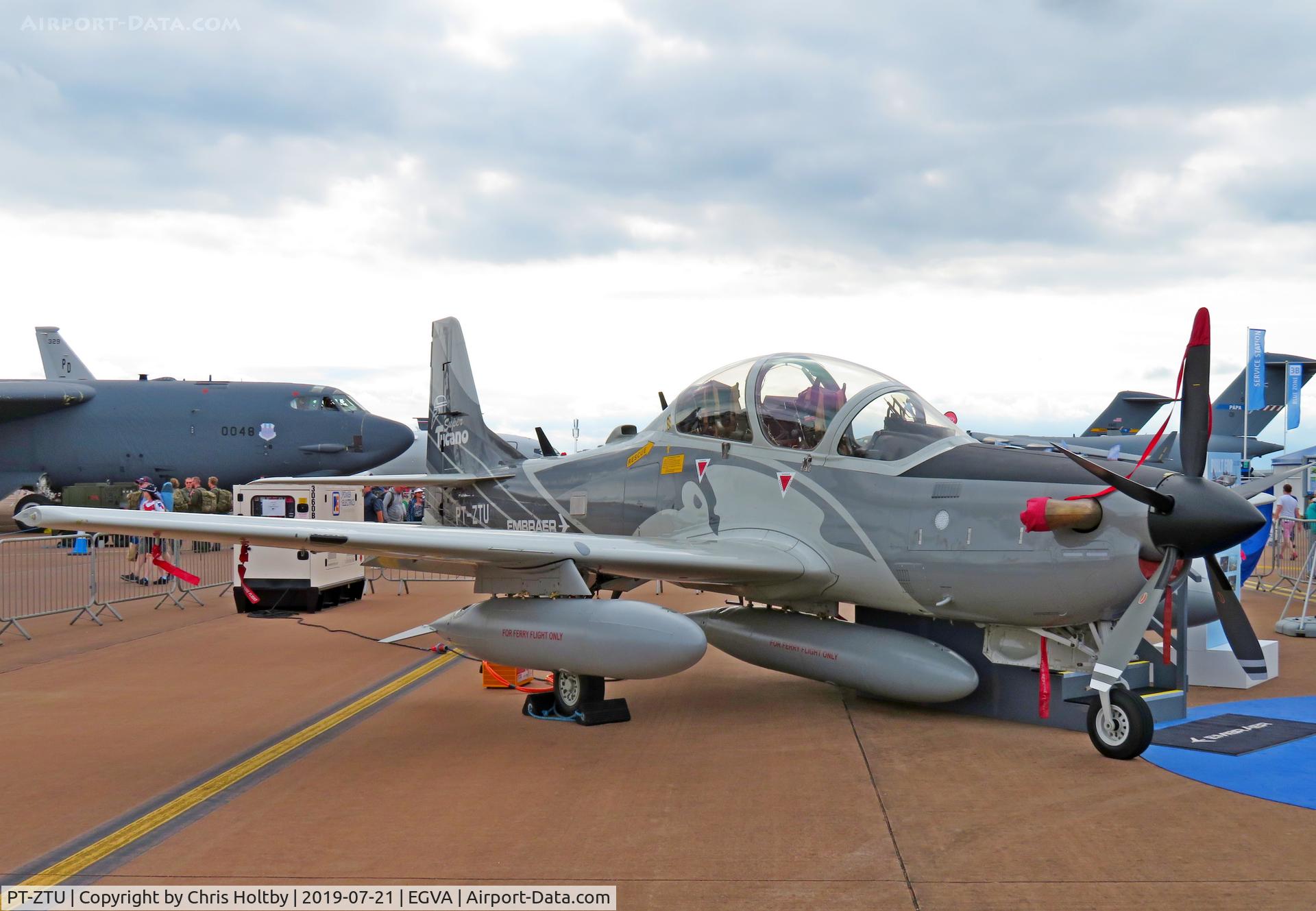 PT-ZTU, Embraer Emb-314 Super Tucano C/N 31400232, Static display at RIAT 2019 RAF Fairford
