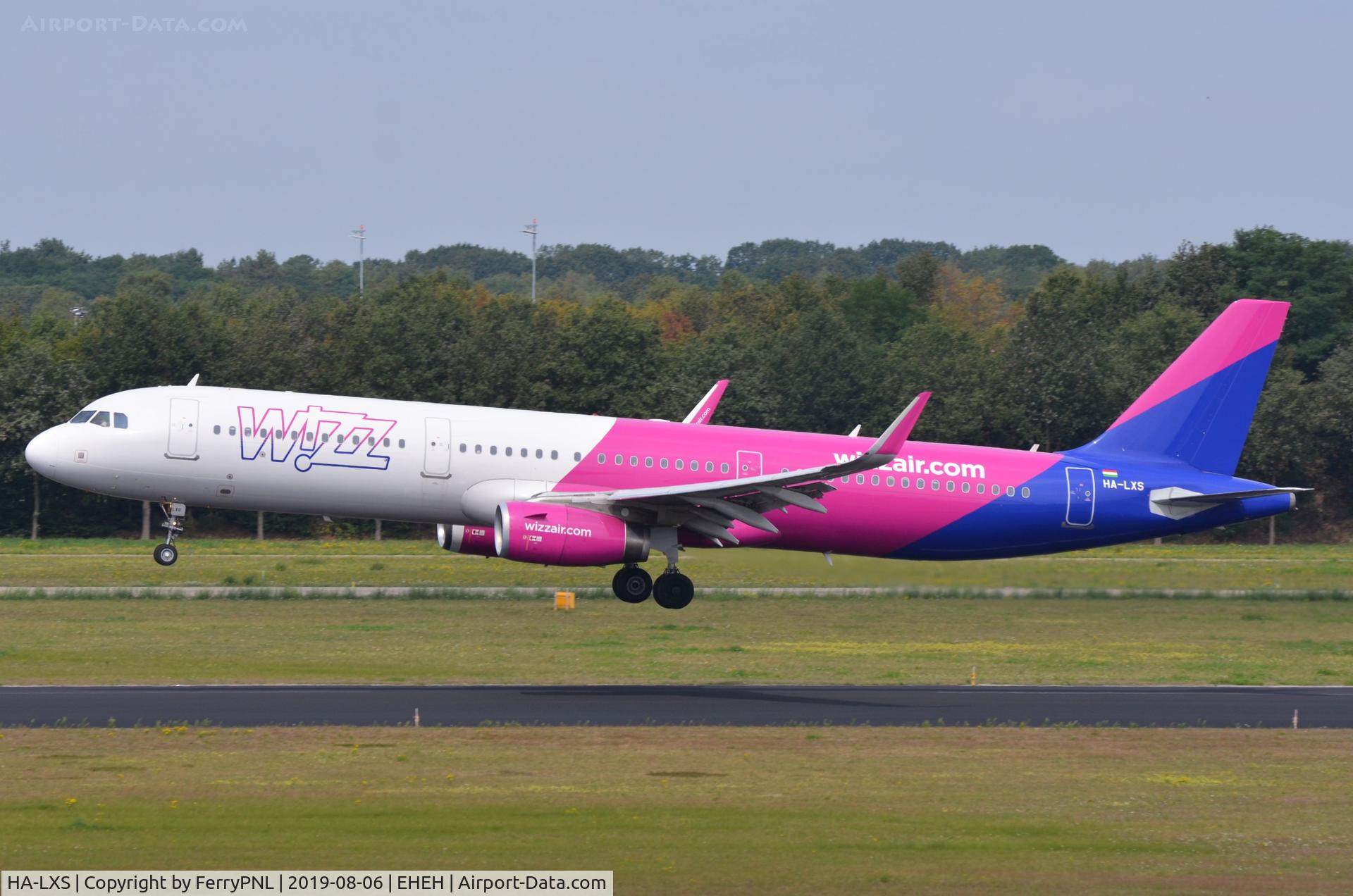 HA-LXS, 2017 Airbus A321-231 C/N 7702, Arrival of Wizz A321