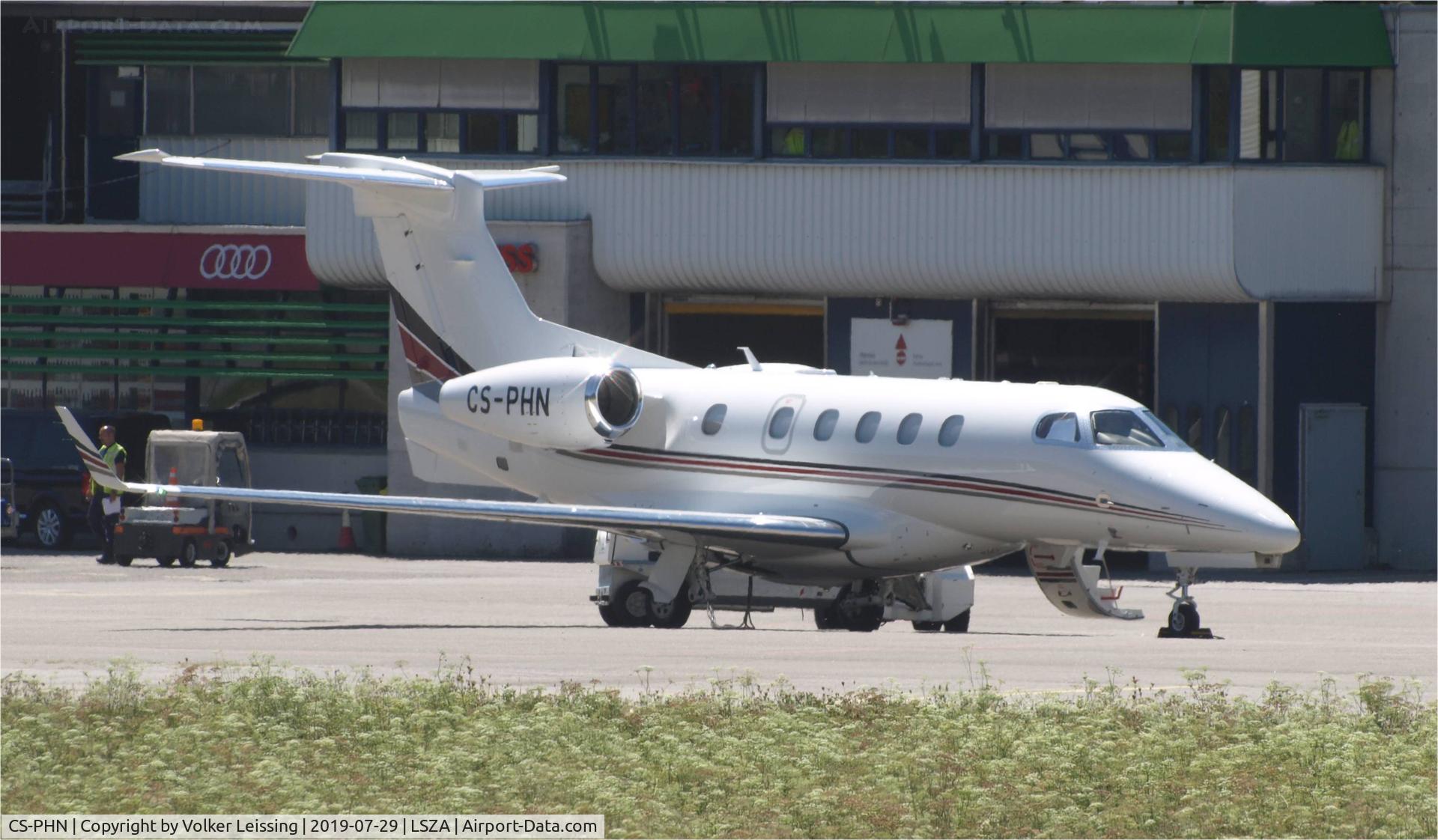 CS-PHN, 2019 Embraer EMB-505 Phenom 300 C/N 50500514, parking