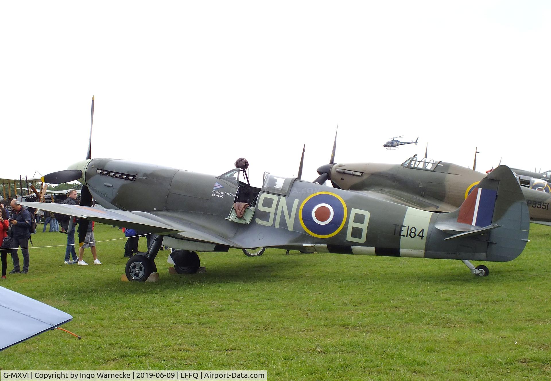 G-MXVI, 1945 Supermarine 361 Spitfire LF.XVIe C/N CBAF.IX.4394, Supermarine Spitfire LF XVIe at the Meeting Aerien 2019, La-Ferte-Alais
