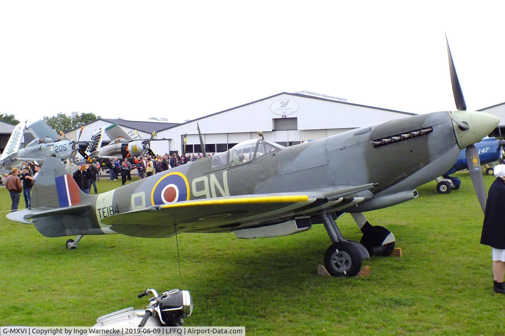 G-MXVI, 1945 Supermarine 361 Spitfire LF.XVIe C/N CBAF.IX.4394, Supermarine Spitfire LF XVIe at the Meeting Aerien 2019, La-Ferte-Alais
