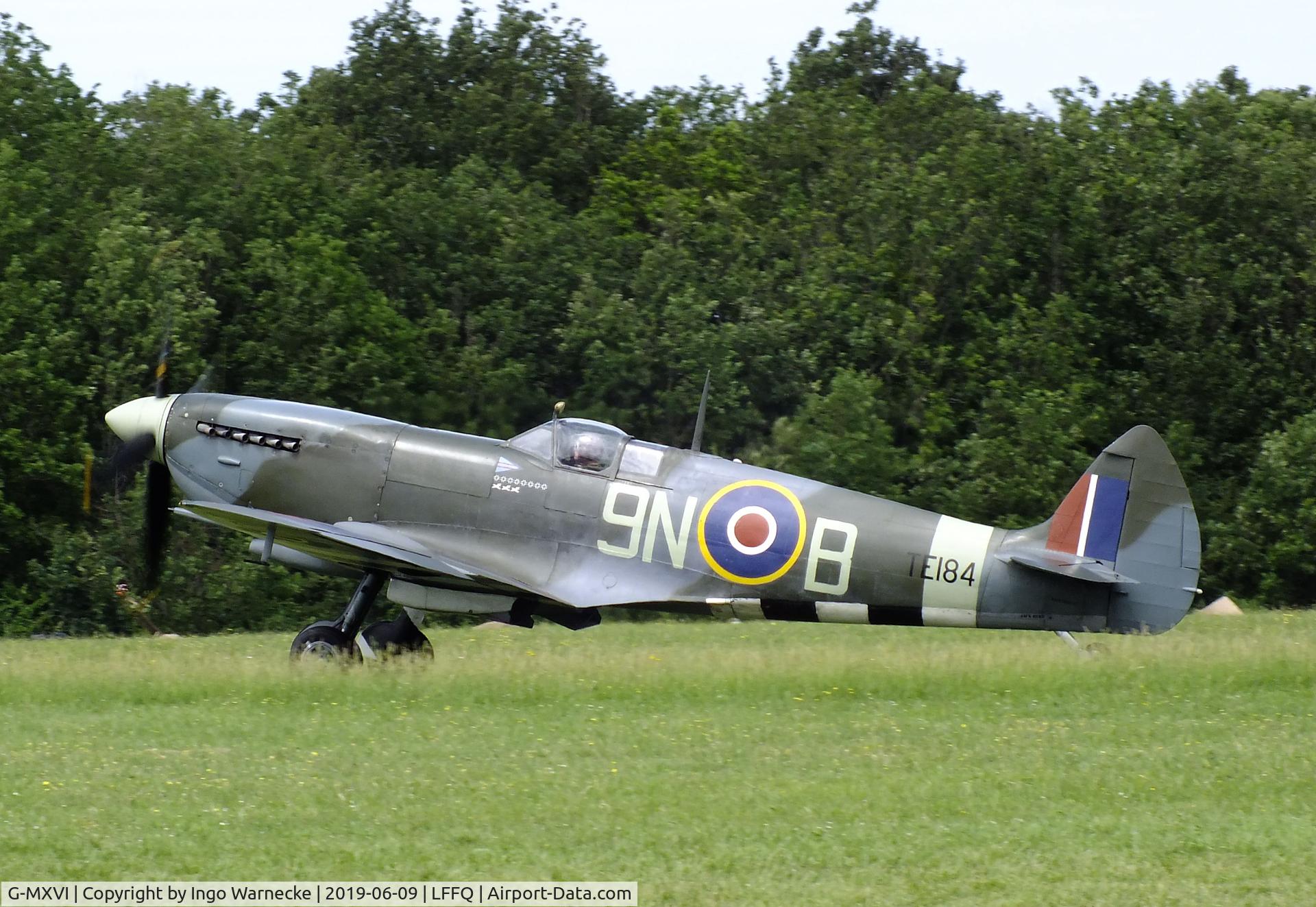 G-MXVI, 1945 Supermarine 361 Spitfire LF.XVIe C/N CBAF.IX.4394, Supermarine Spitfire LF XVIe at the Meeting Aerien 2019, La-Ferte-Alais