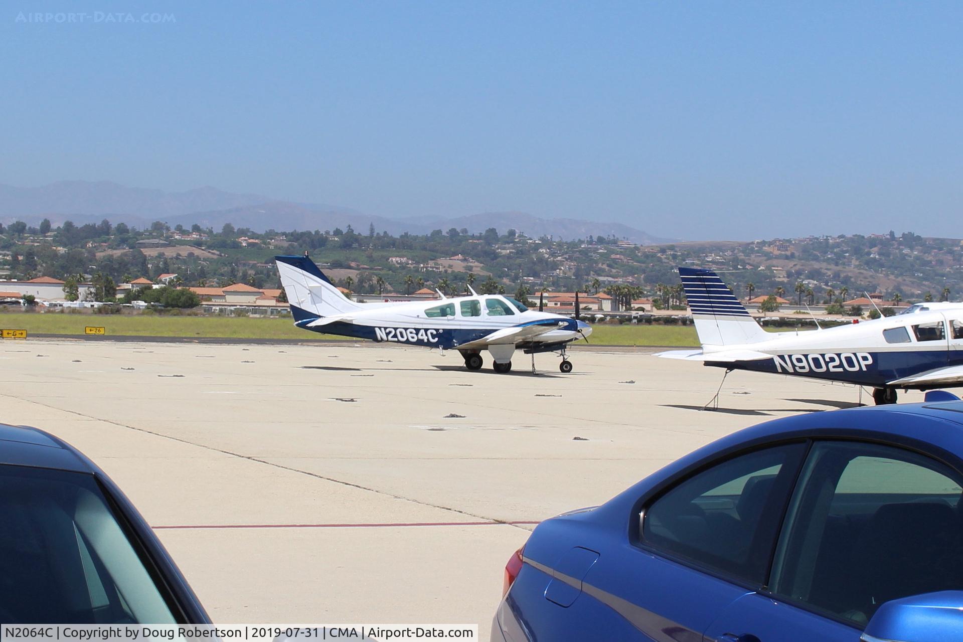 N2064C, 1979 Beech 95-B55 (T42A) Baron C/N TC-2212, 1979 Beech 95-B55 (T42A COCHISE) BARON, two Continental O-470-L 260 Hp each, on Transient Ramp