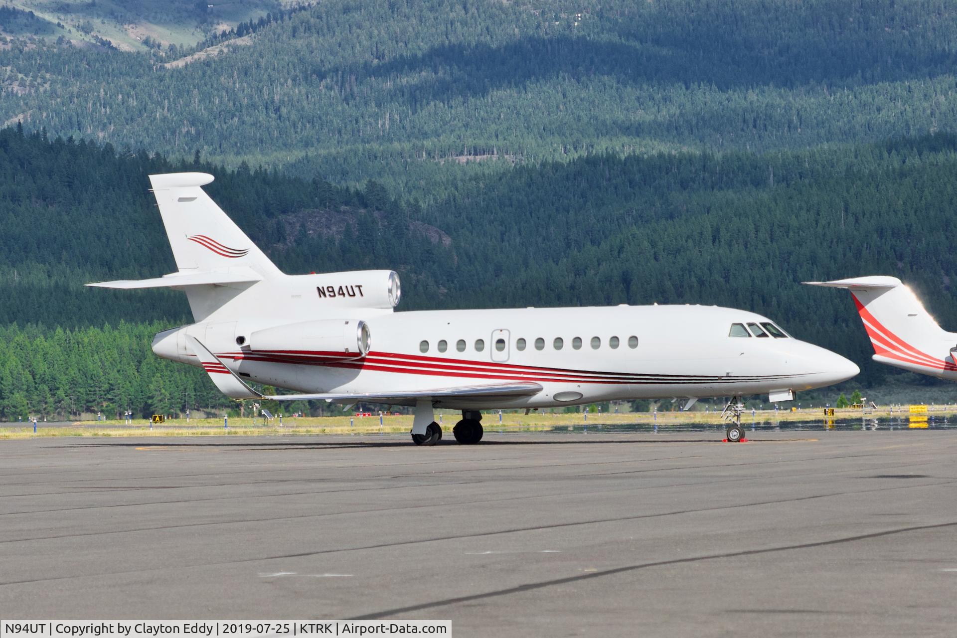 N94UT, 2002 Dassault Falcon 900EX C/N 105, Truckee Airport California 2019.