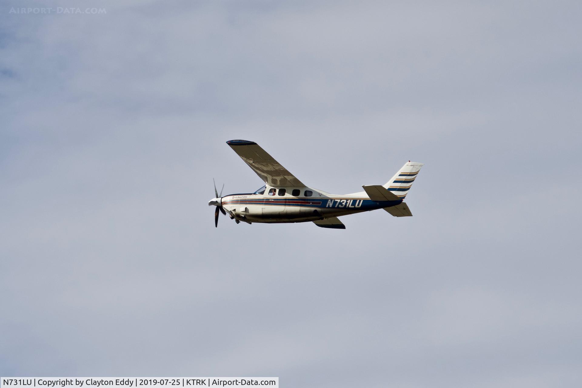 N731LU, 1980 Cessna P210N Pressurised Centurion C/N P21000490, Truckee Airport California 2019.