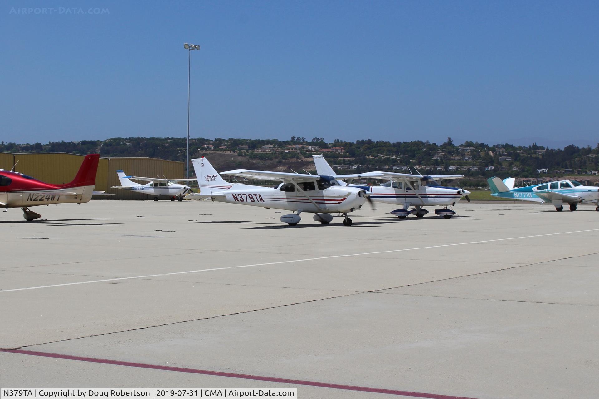 N379TA, 2003 Cessna 172S C/N 172S9379, 2003 Cessna  172S SKYHAWK, Lycoming IO-360-L2A 180 Hp, CS prop, on Transient Ramp