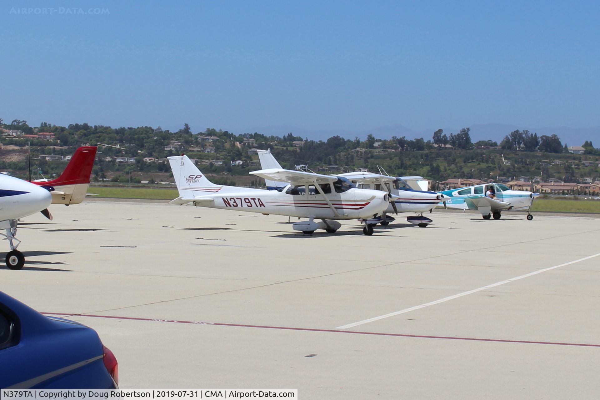 N379TA, 2003 Cessna 172S C/N 172S9379, 2003 Cessna 172S SKYHAWK, Lycoming IO-360-L2A 180 Hp, CS prop, on Transient Ramp