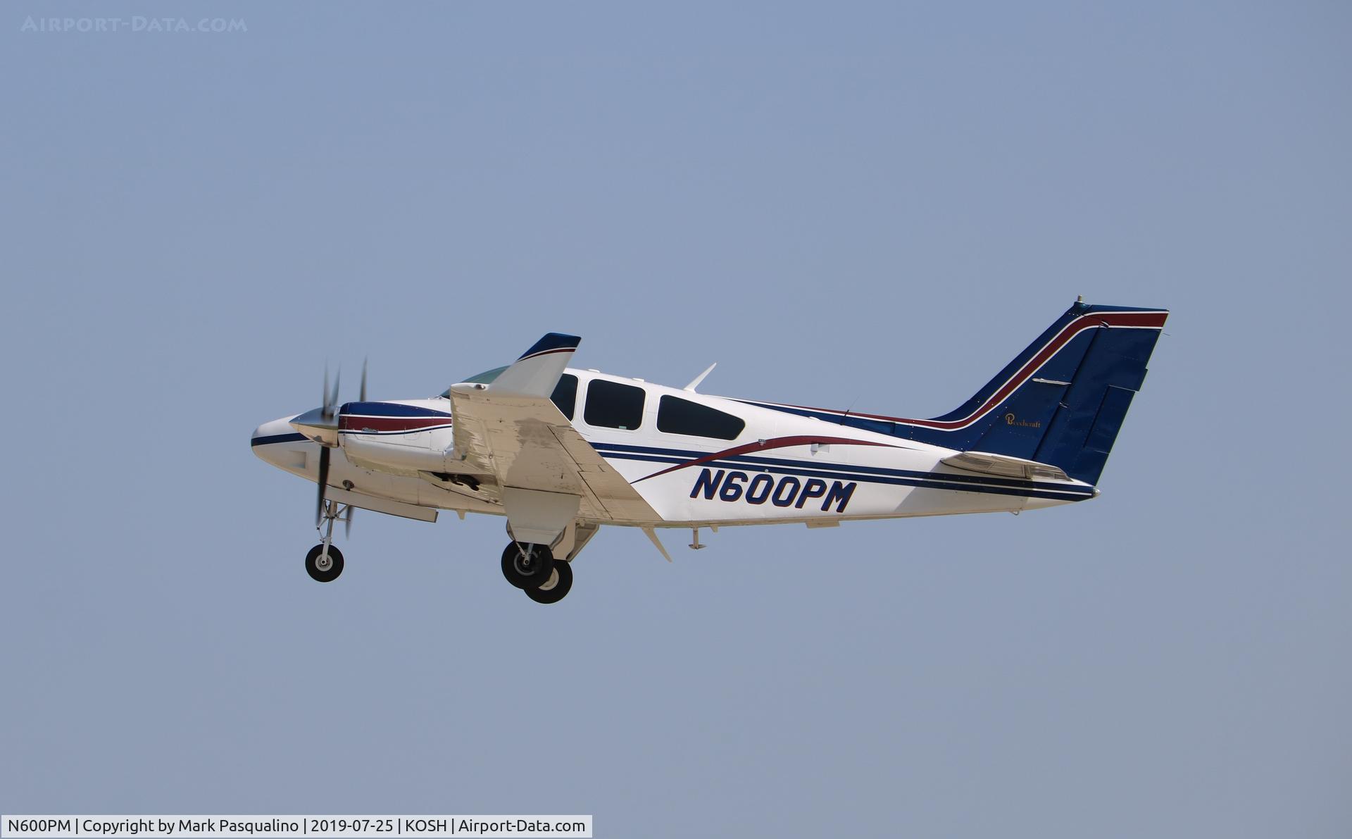 N600PM, 1977 Beech 95-B55 (T42A) Baron C/N TC-2082, Beech B55