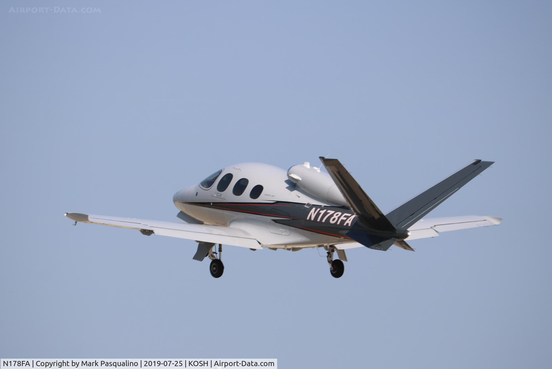N178FA, 2019 Cirrus SF50 Vision C/N 0096, Cirrus SF50