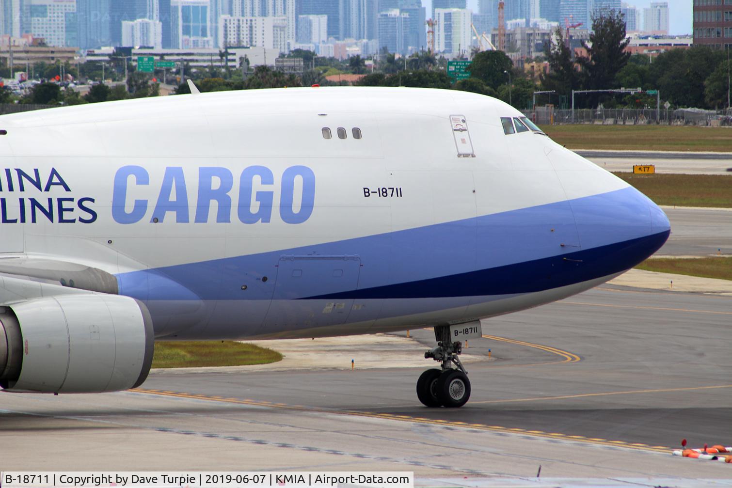 B-18711, 2002 Boeing 747-409F/SCD C/N 30768, China Airlines Cargo