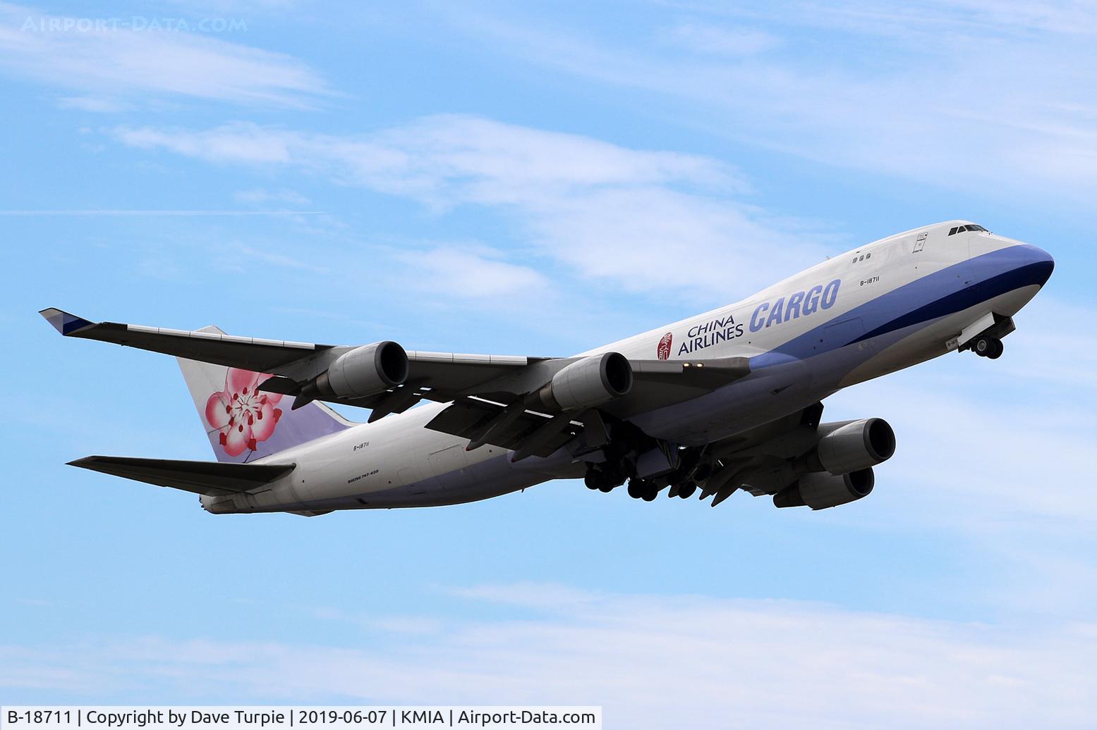 B-18711, 2002 Boeing 747-409F/SCD C/N 30768, China Airlines Cargo