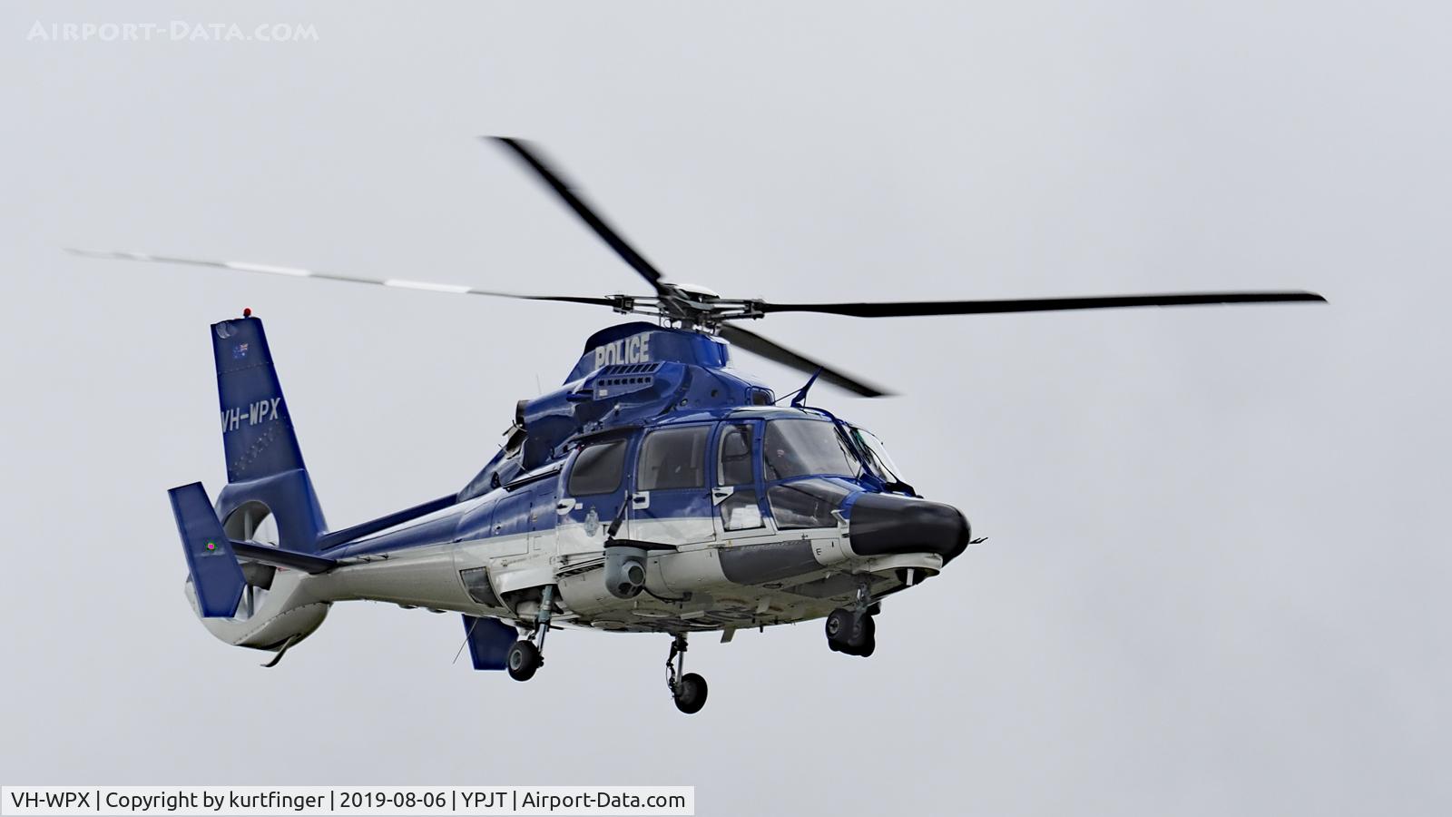 VH-WPX, 2011 Eurocopter AS-365N-3 Dauphin 2 C/N 6936, Airbus Helicopters AS365. Western Australian Police VH-WPX. YPJT 060819.