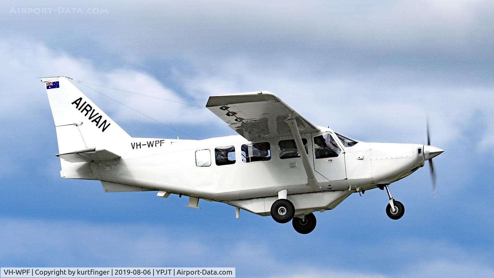 VH-WPF, 2012 Gippsland GA-8 Airvan C/N GA8-12-176, Gippsland GA-8. Western Australian Police VH-WPF YPJT 060819.