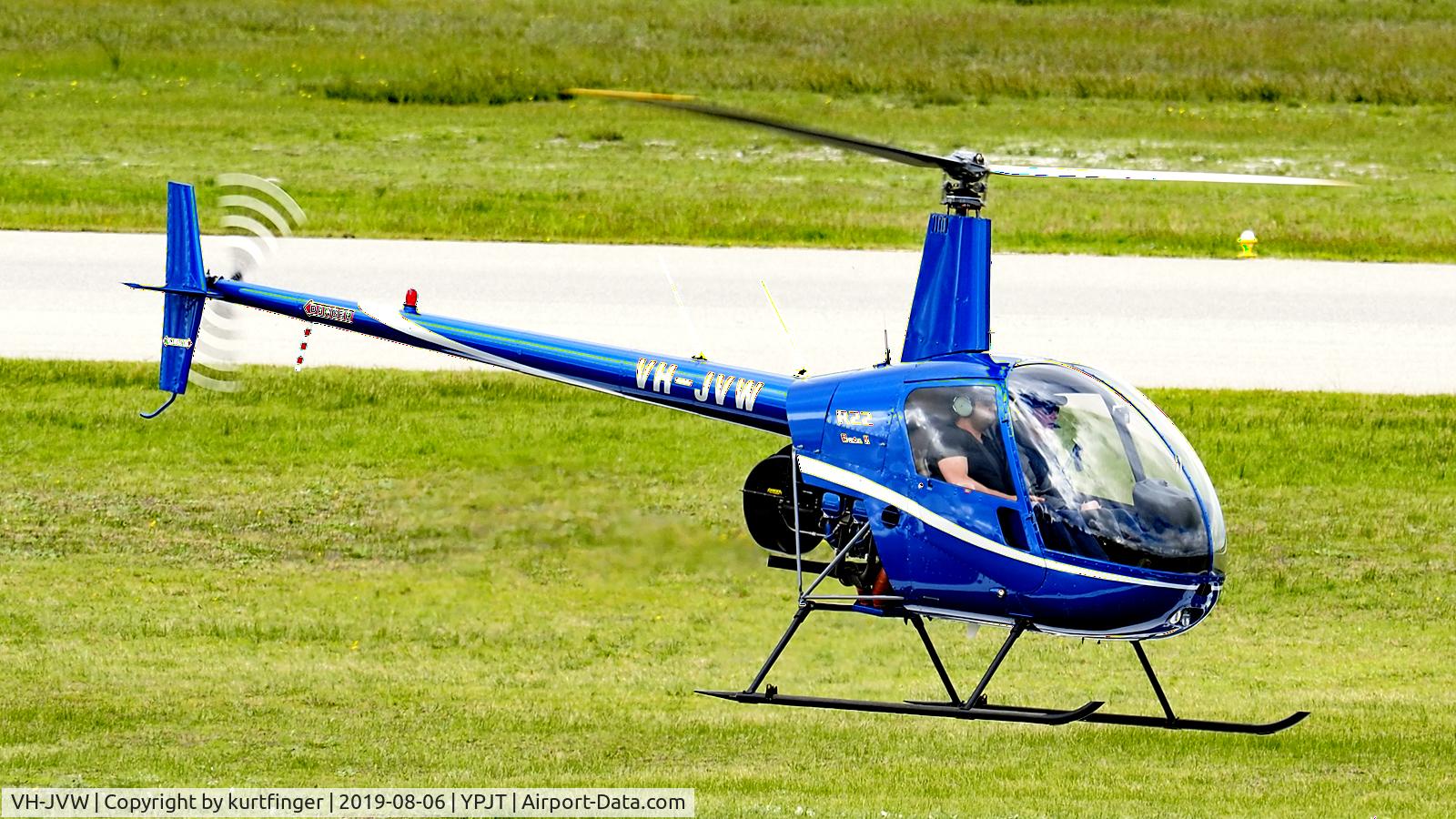 VH-JVW, 2007 Robinson R22 Beta II C/N 4134, Robinson R22 Beta II VH-JVW YPJT 060819.