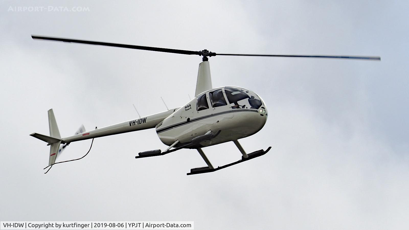 VH-IDW, 2008 Robinson R44 Raven II C/N 12335, Robinson R44 II Avalon VH-IDW YPJT 060819.
