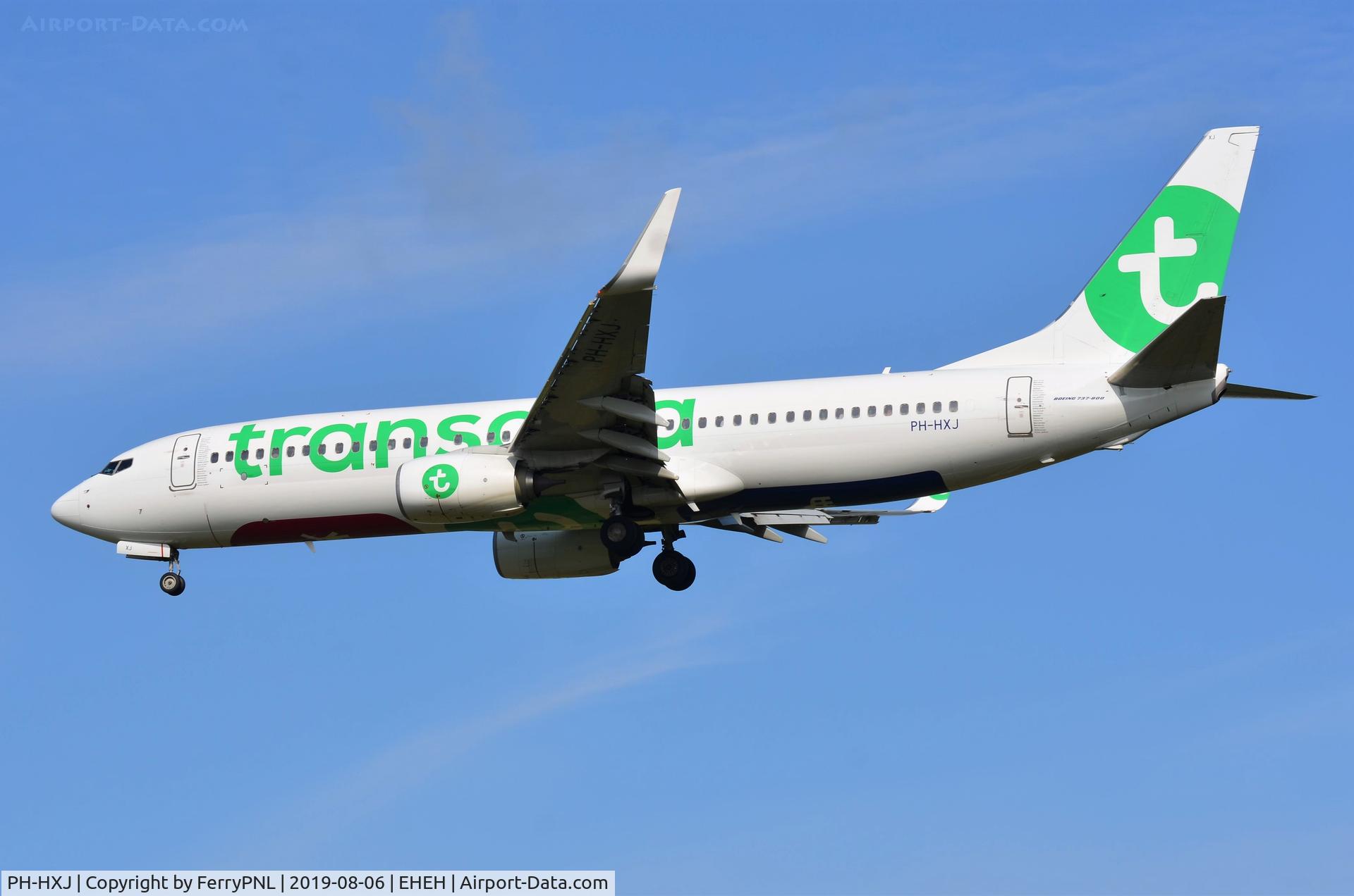 PH-HXJ, 2017 Boeing 737-800 C/N 62159, Arrival of Transavia B738