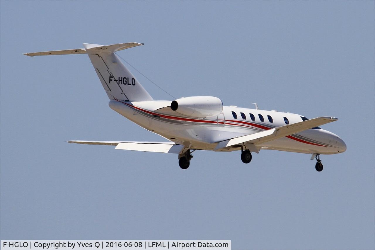F-HGLO, 2012 Cessna 525C CitationJet CJ4 C/N 525C-0114, Cessna 525C Citation CJ4, On final rwy 31R, Marseille-Provence Airport (LFML-MRS)