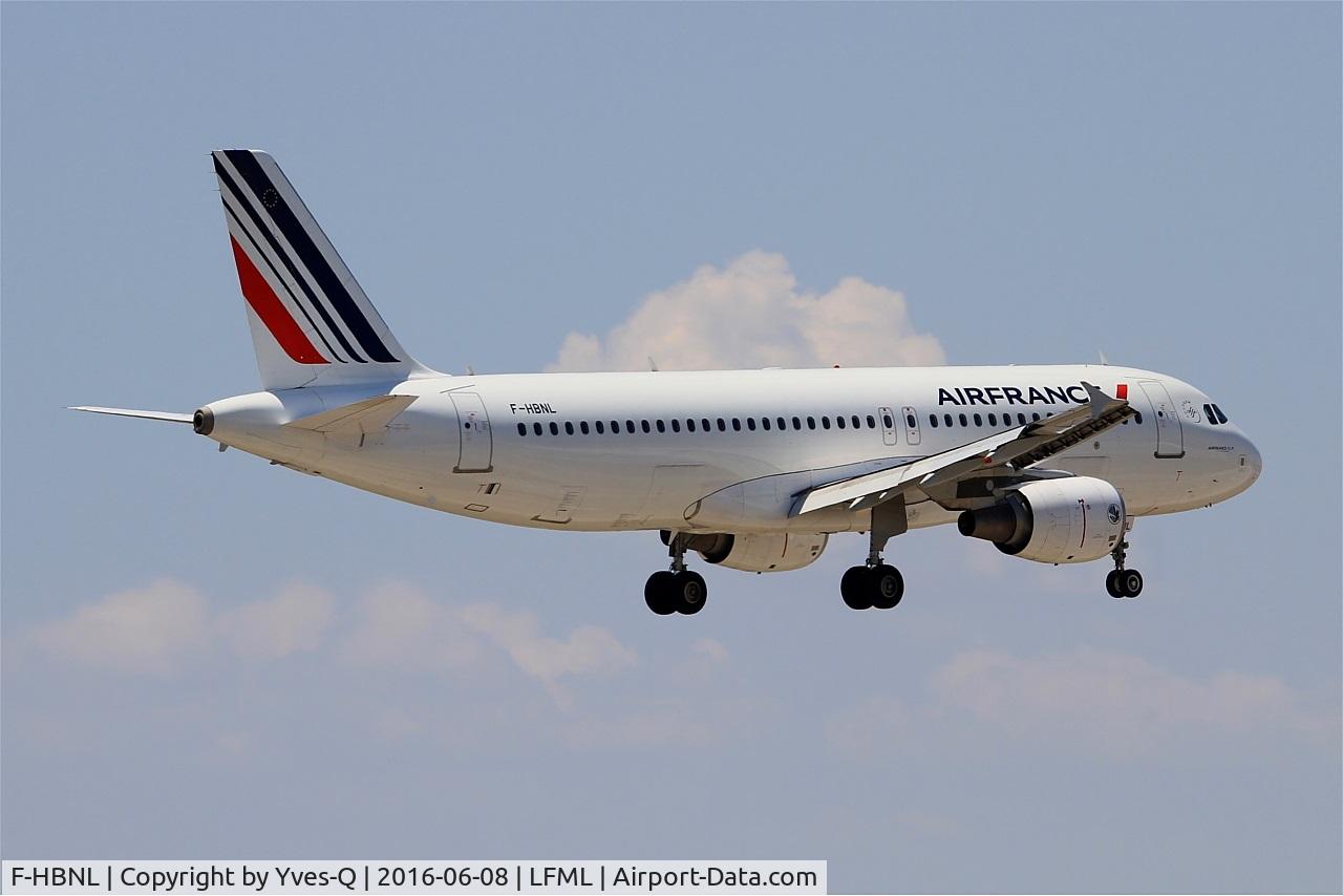 F-HBNL, 2012 Airbus A320-214 C/N 5129, Airbus A320-214, On final rwy 31R, Marseille-Provence Airport (LFML-MRS)