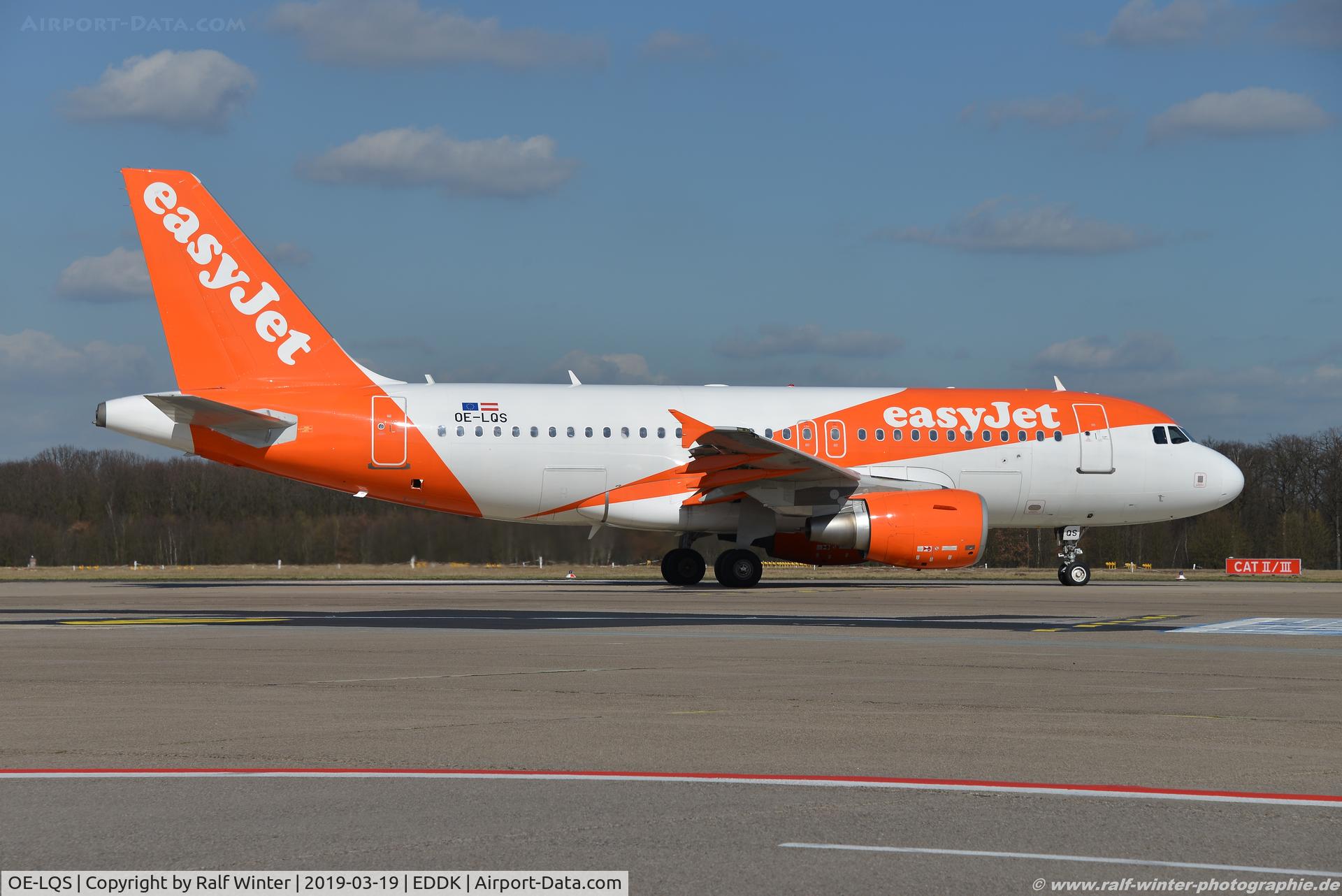 OE-LQS, 2009 Airbus A319-111 C/N 4040, Airbus A319-111 - EC EJU easyJet Europe - 4040 - OE-LQS - 19.03.2019 - CGN