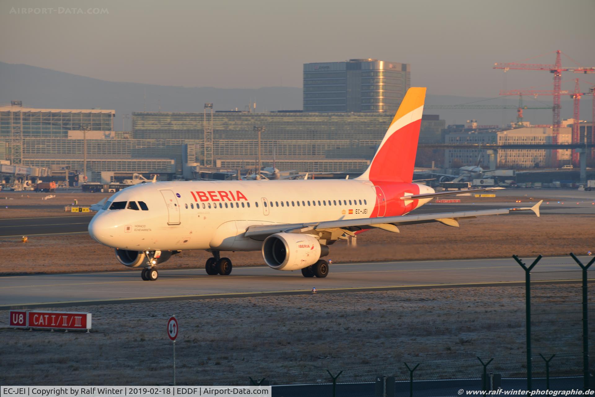 EC-JEI, 2004 Airbus A319-111 C/N 2311, Airbus A319-111 - IB IBE Iberia 'Horacio Echevarrieta' - 2311 - EC-JEI - 18.02.2019 - FRA