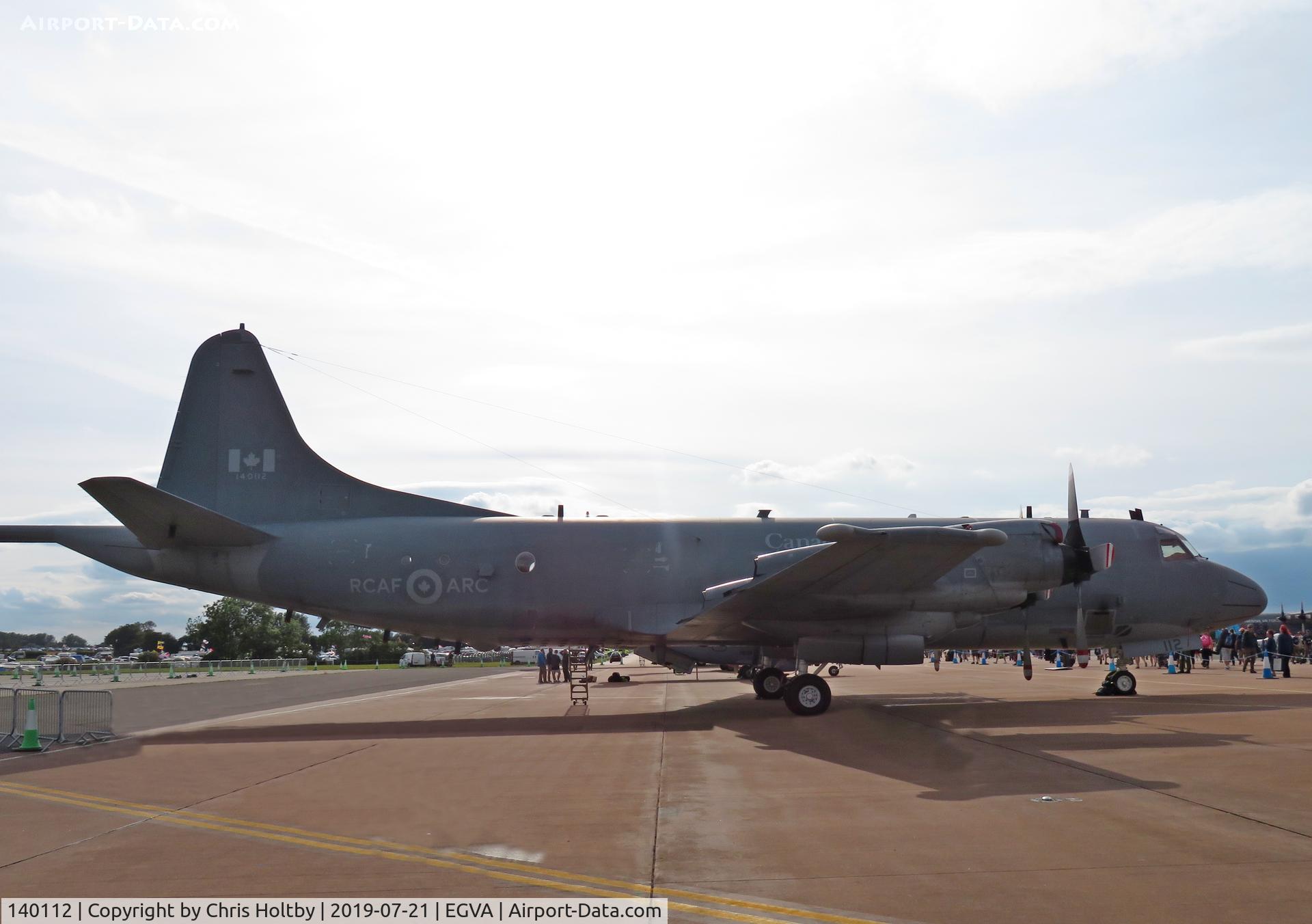 140112, Lockheed CP-140 Aurora C/N 285B-5715, Lockheed Aurora parked on static display at RIAT 2019 at RAF Fairford.