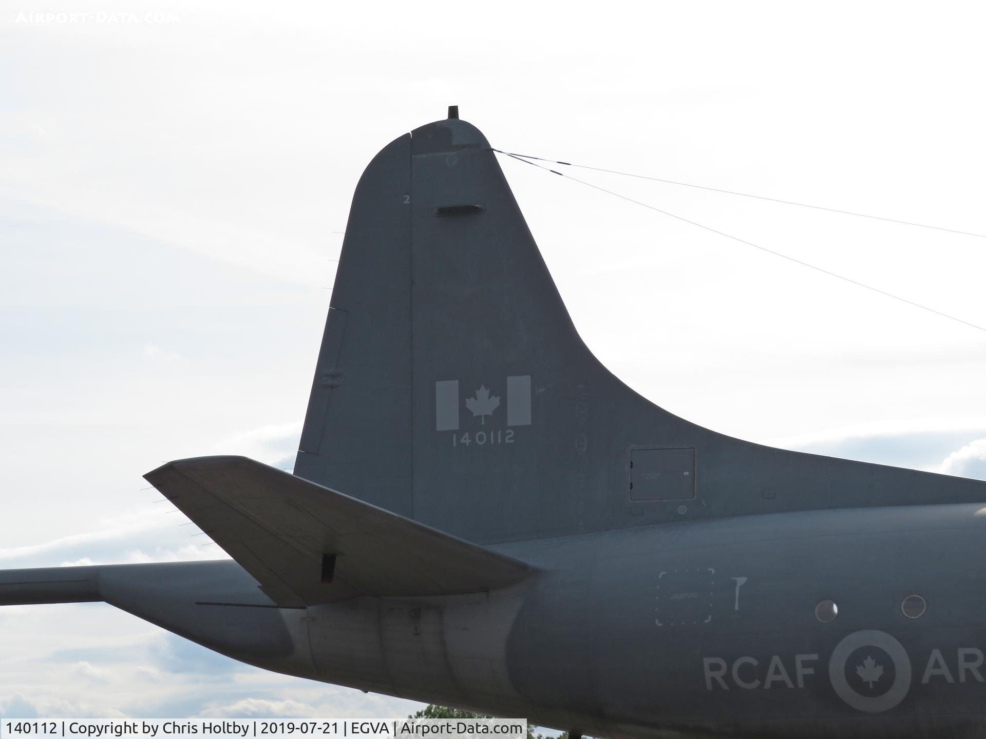 140112, Lockheed CP-140 Aurora C/N 285B-5715, The tail section of the Aurora at RIAT 2019 Fairford