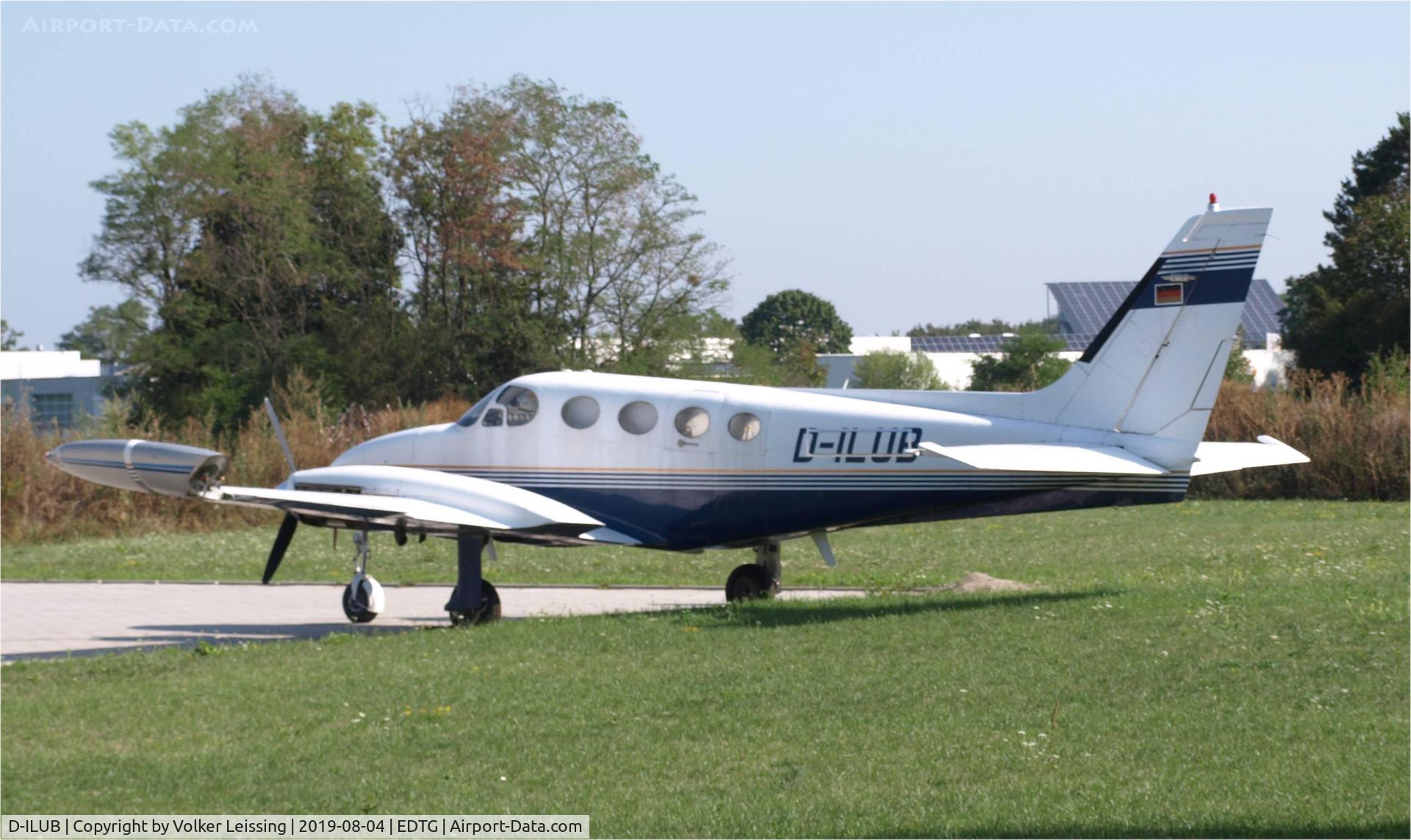 D-ILUB, 1971 Cessna 340 C/N 340-0076, parking