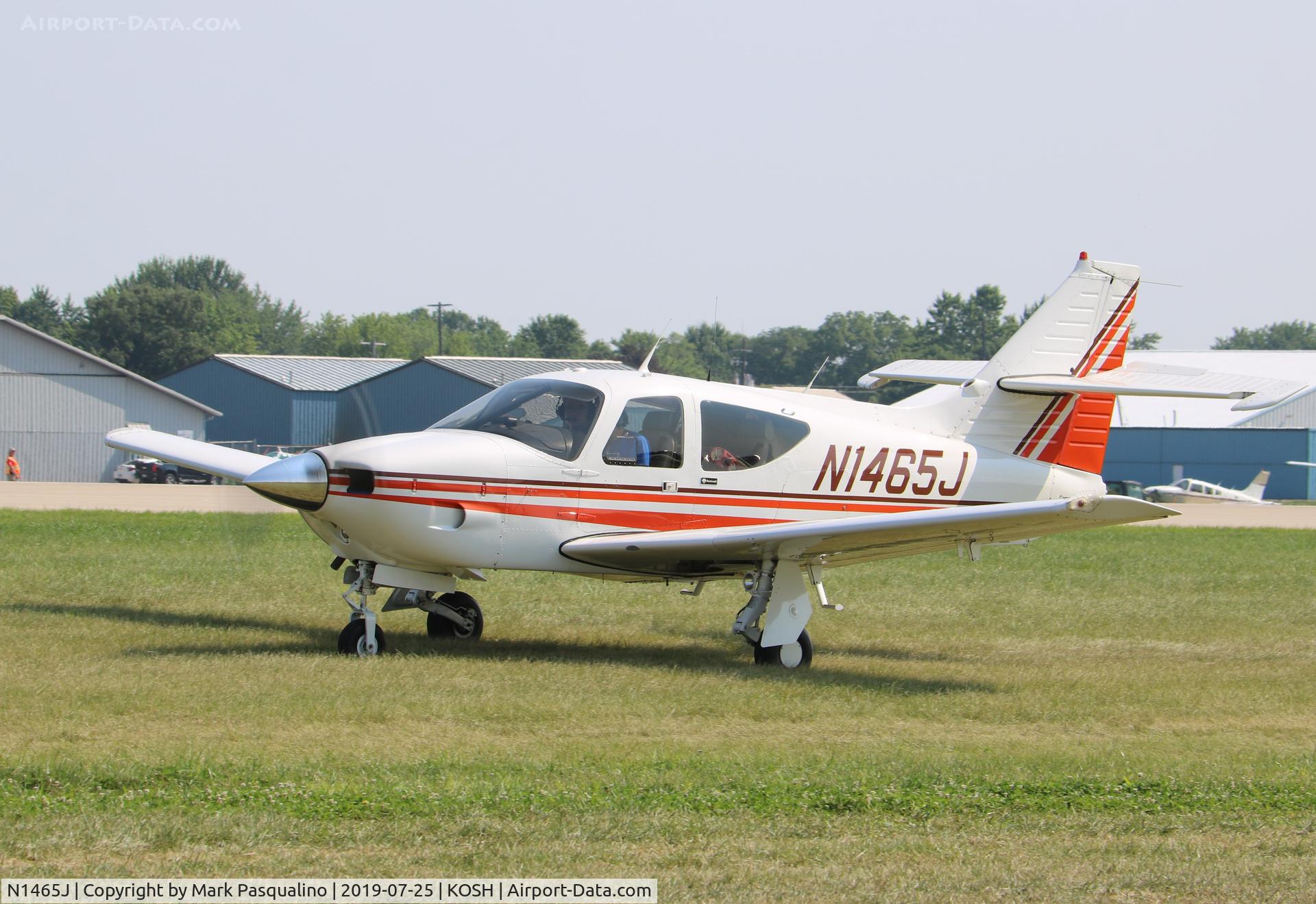 N1465J, 1976 Rockwell International 112A Commander C/N 465, Rockwell 112A